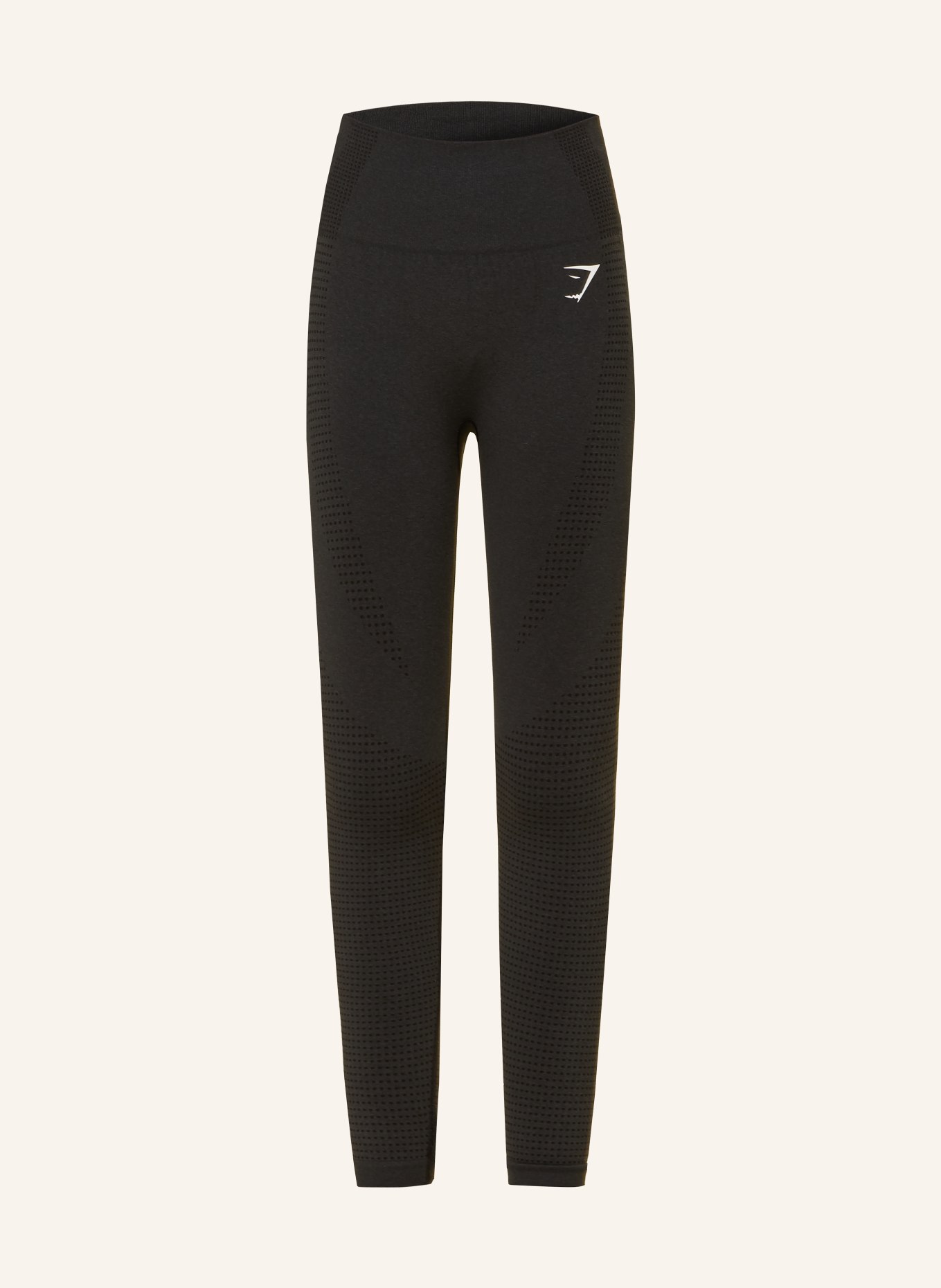GYMSHARK Tights VITAL SEAMLESS: SCHWARZ / WEISS