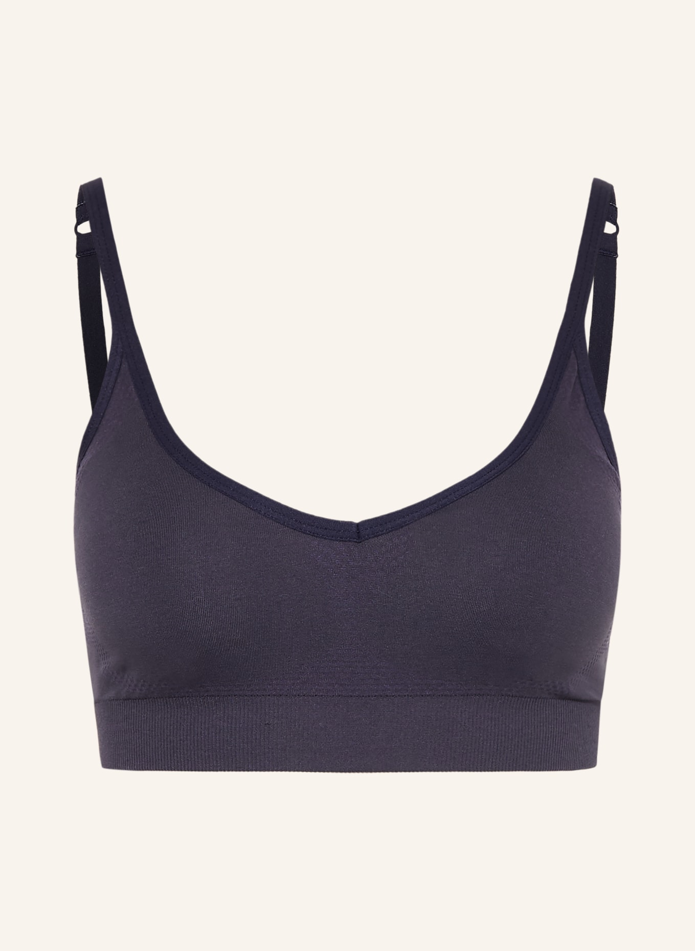 GYMSHARK Sport-BH VITAL SEAMLESS: DUNKELLILA