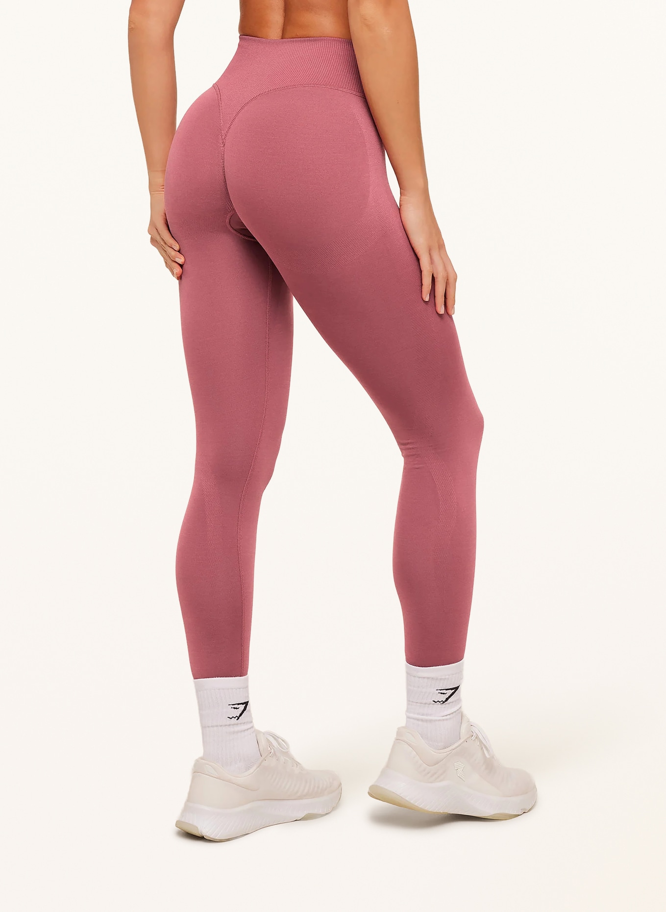 GYMSHARK Tights INTERVAL SEAMLESS: ALTROSA