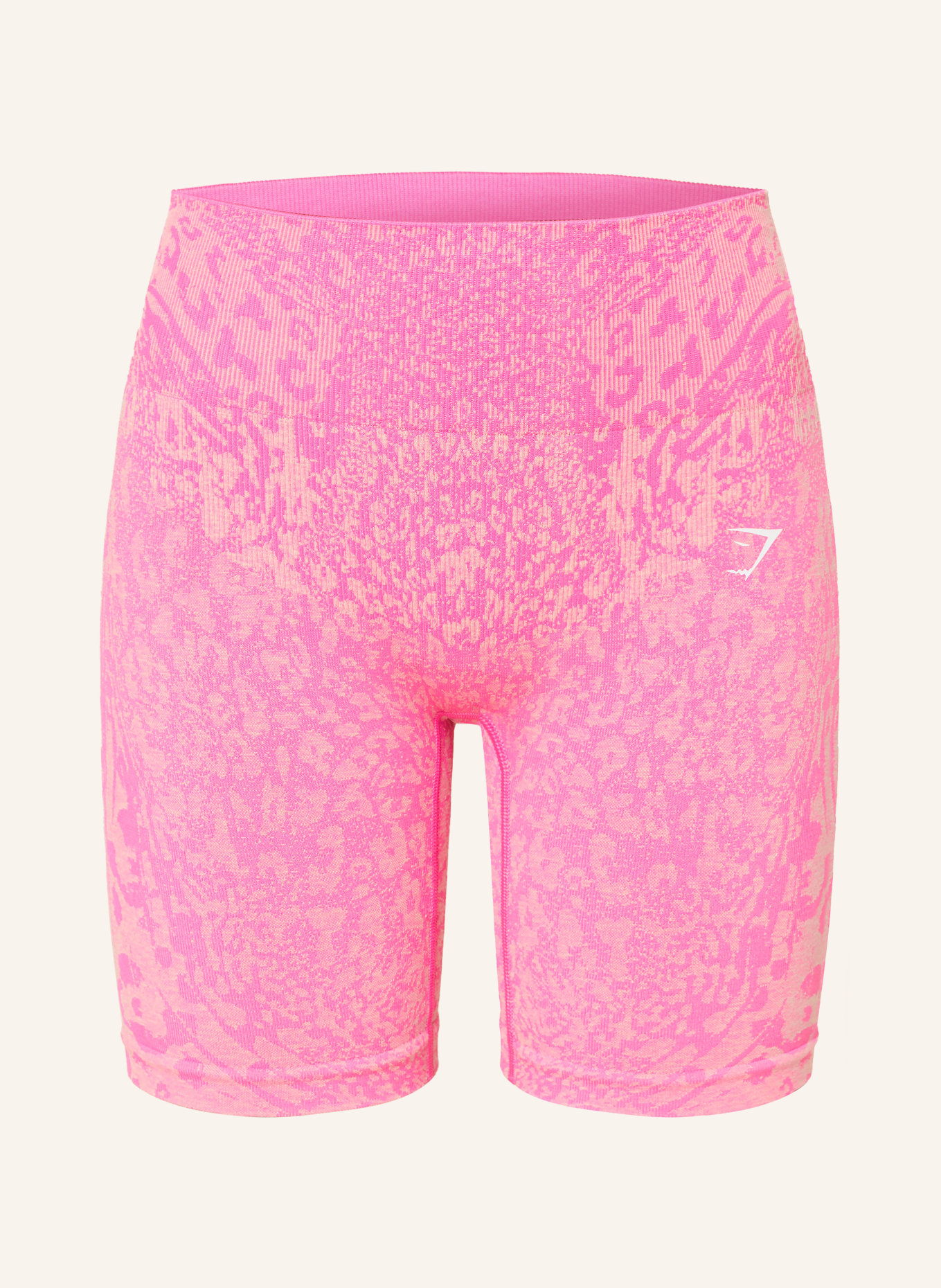 GYMSHARK Collants ADAPT ANIMAL: ROSE FUCHSIA / ORANGE CLAIR