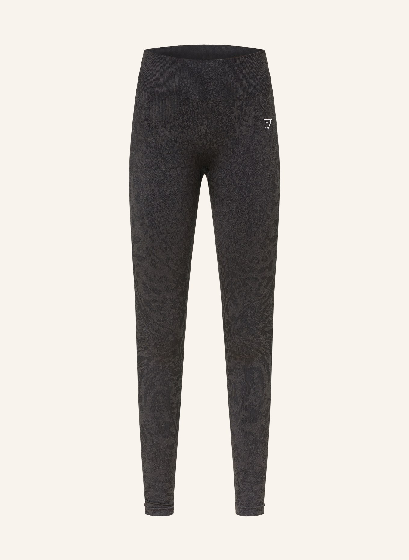 GYMSHARK Tights ADAPT ANIMAL: SCHWARZ / DUNKELGRAU / WEISS