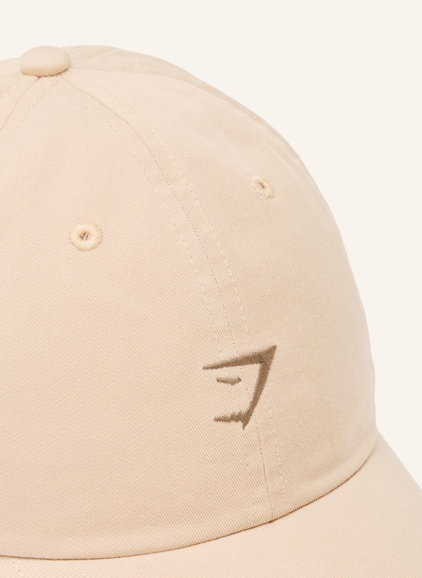 GYMSHARK Casquette SOFT PEAK: BEIGE / TAUPE