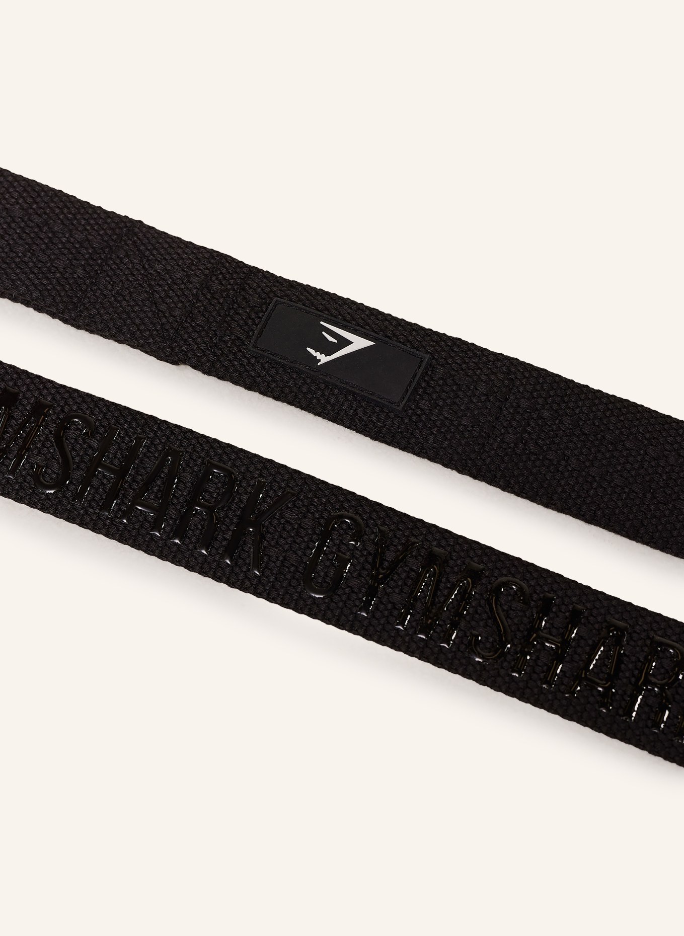 GYMSHARK 2er-Set Trainingsgurte: SCHWARZ