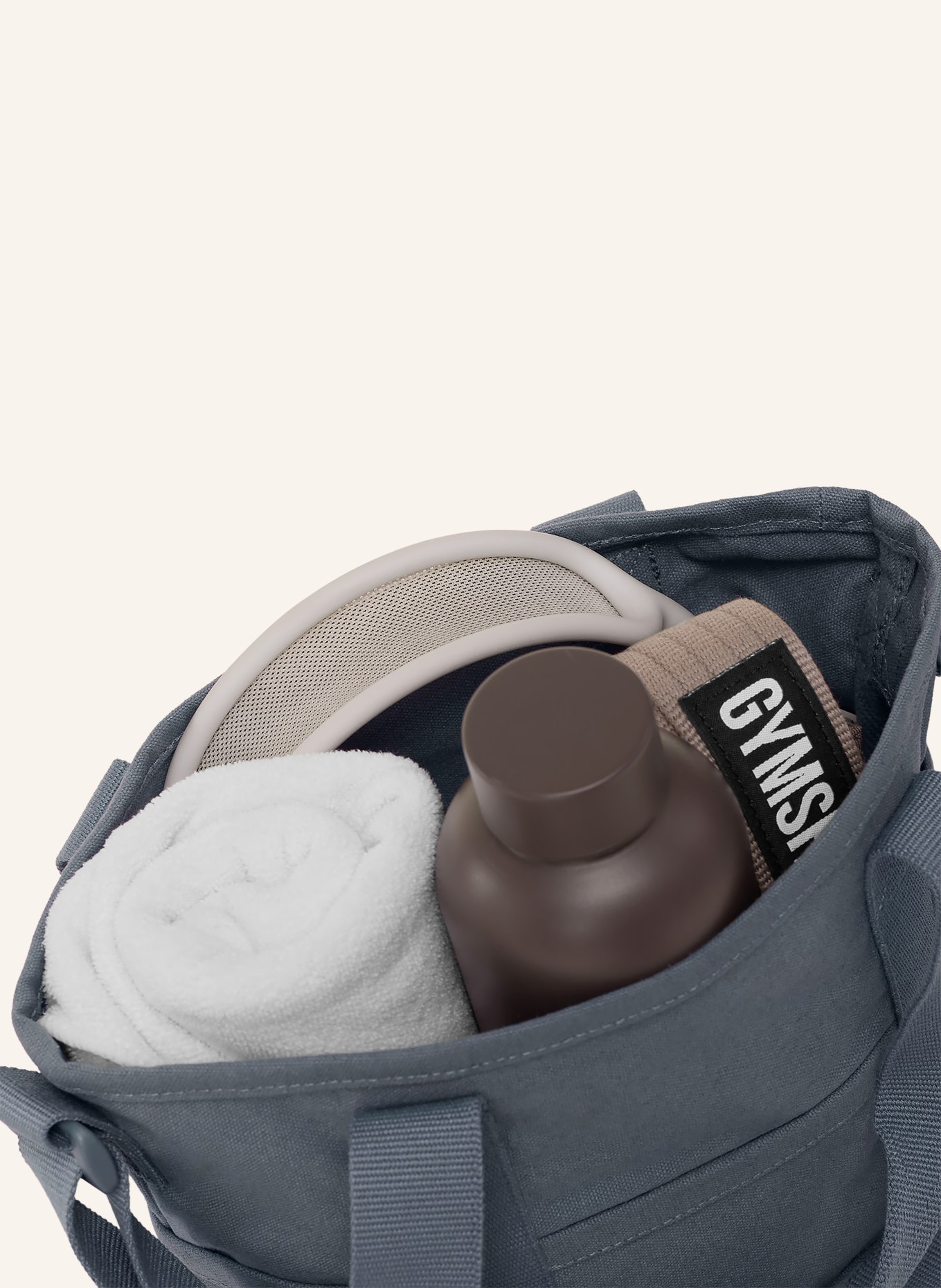 GYMSHARK Sporttasche GRAPHIC MINI: BLAU