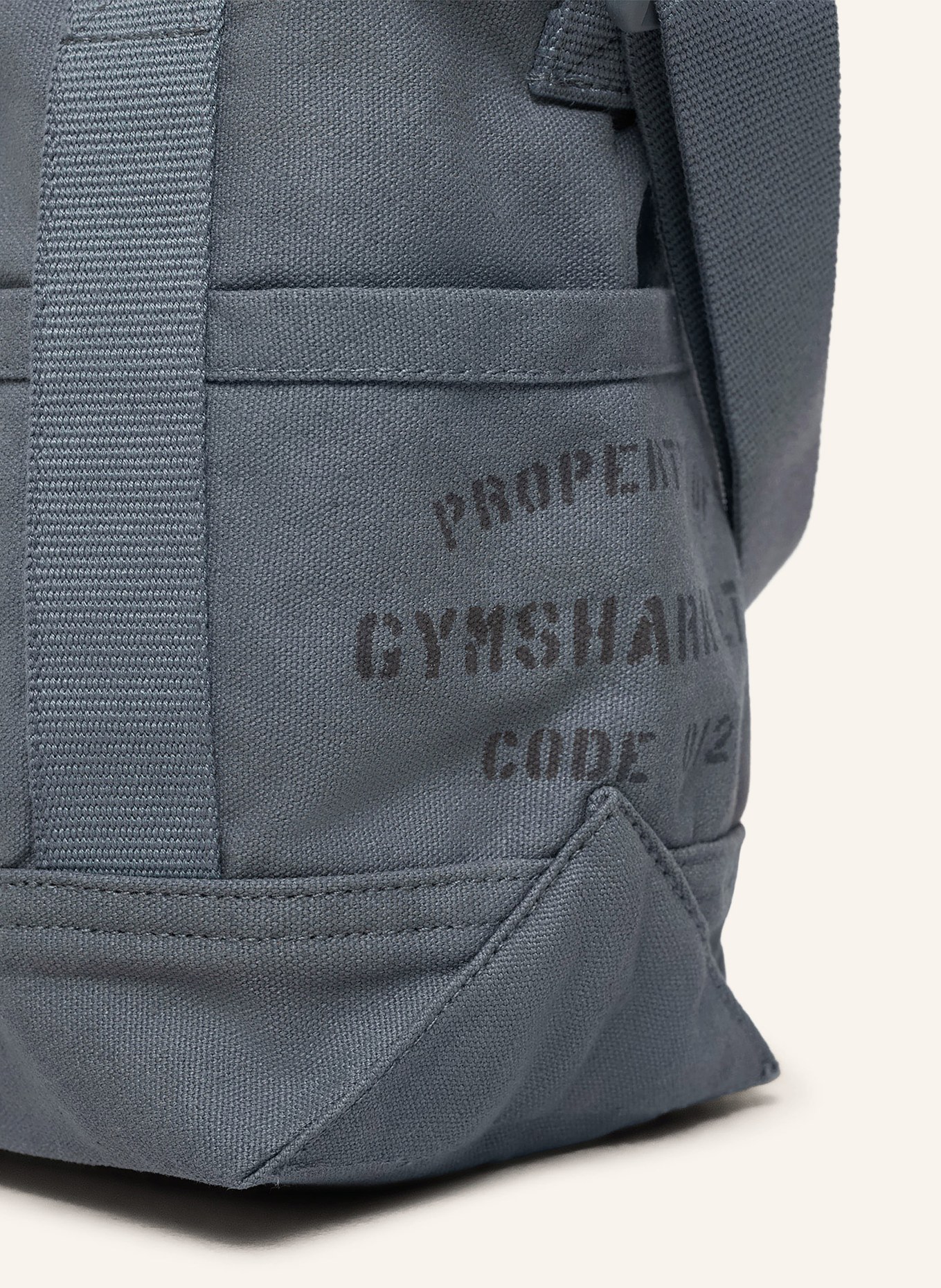 GYMSHARK Sporttasche GRAPHIC MINI: BLAU