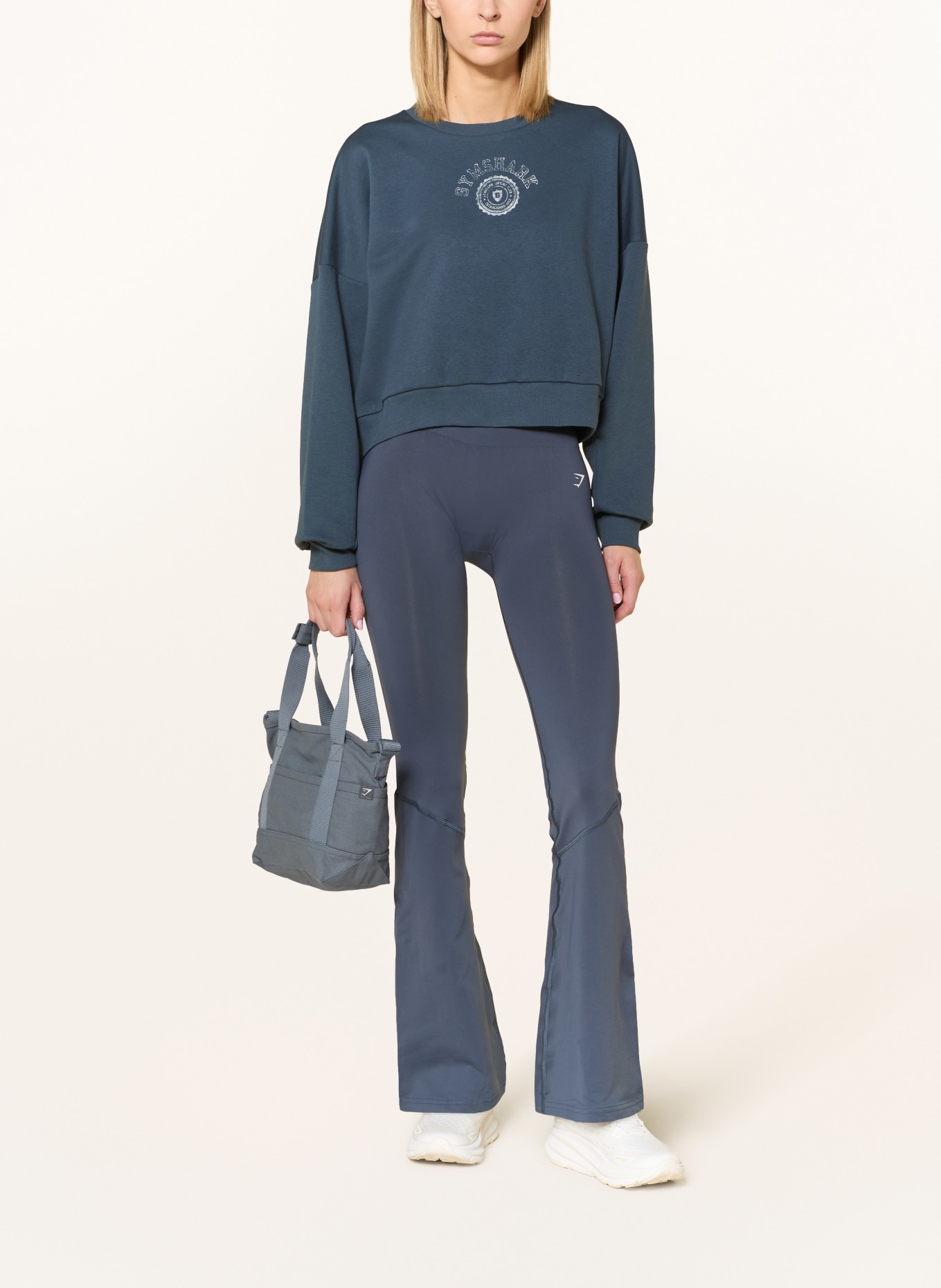 GYMSHARK Sporttasche GRAPHIC MINI: BLAU