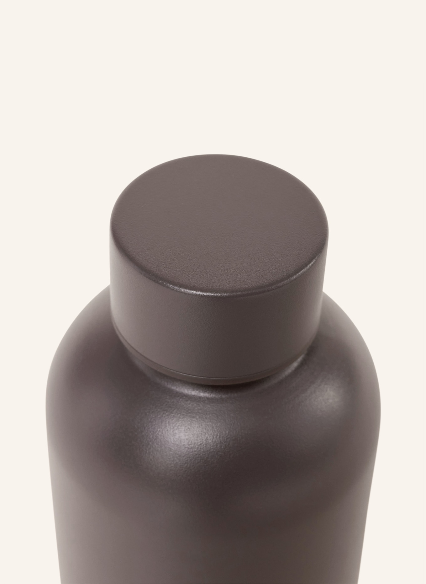 GYMSHARK Isolierflasche METAL INSULATED: DUNKELBRAUN