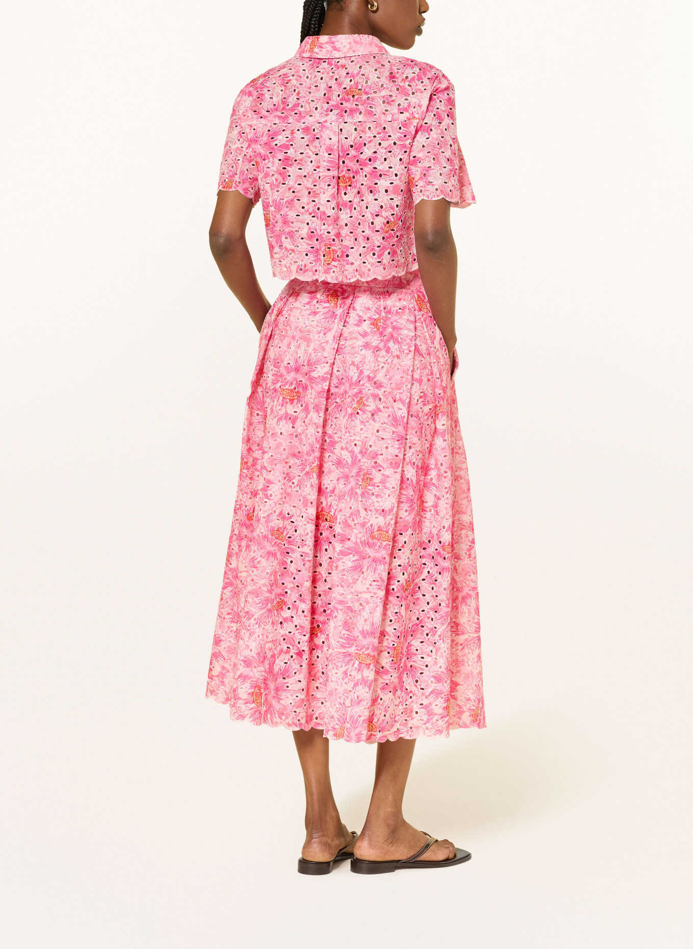 lilienfels Lace skirt: PINK / PINK