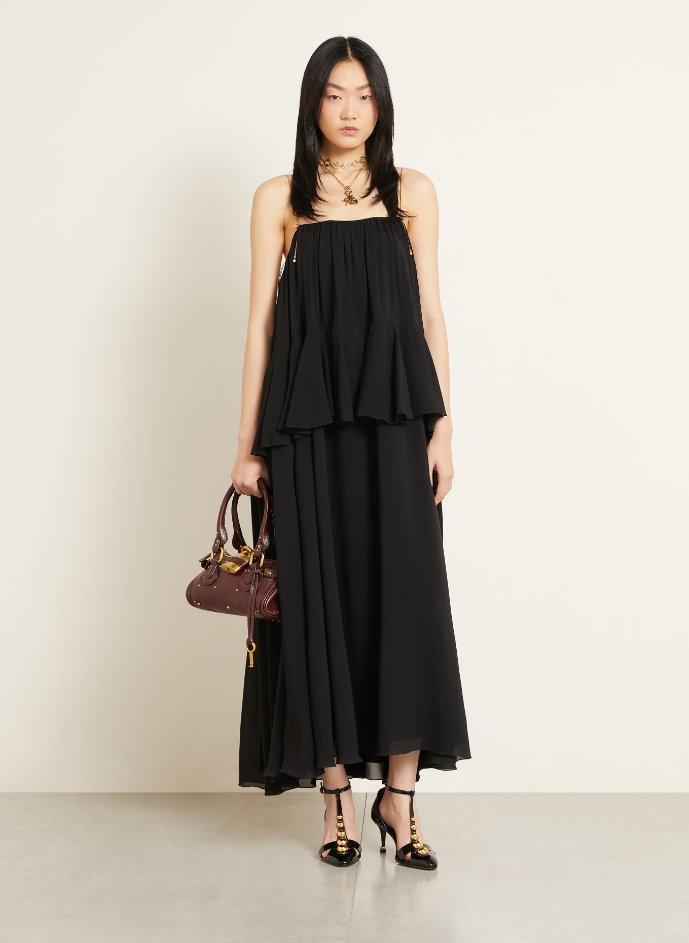 Chloé Handtasche PADDINGTON SMALL: Crafty Brown