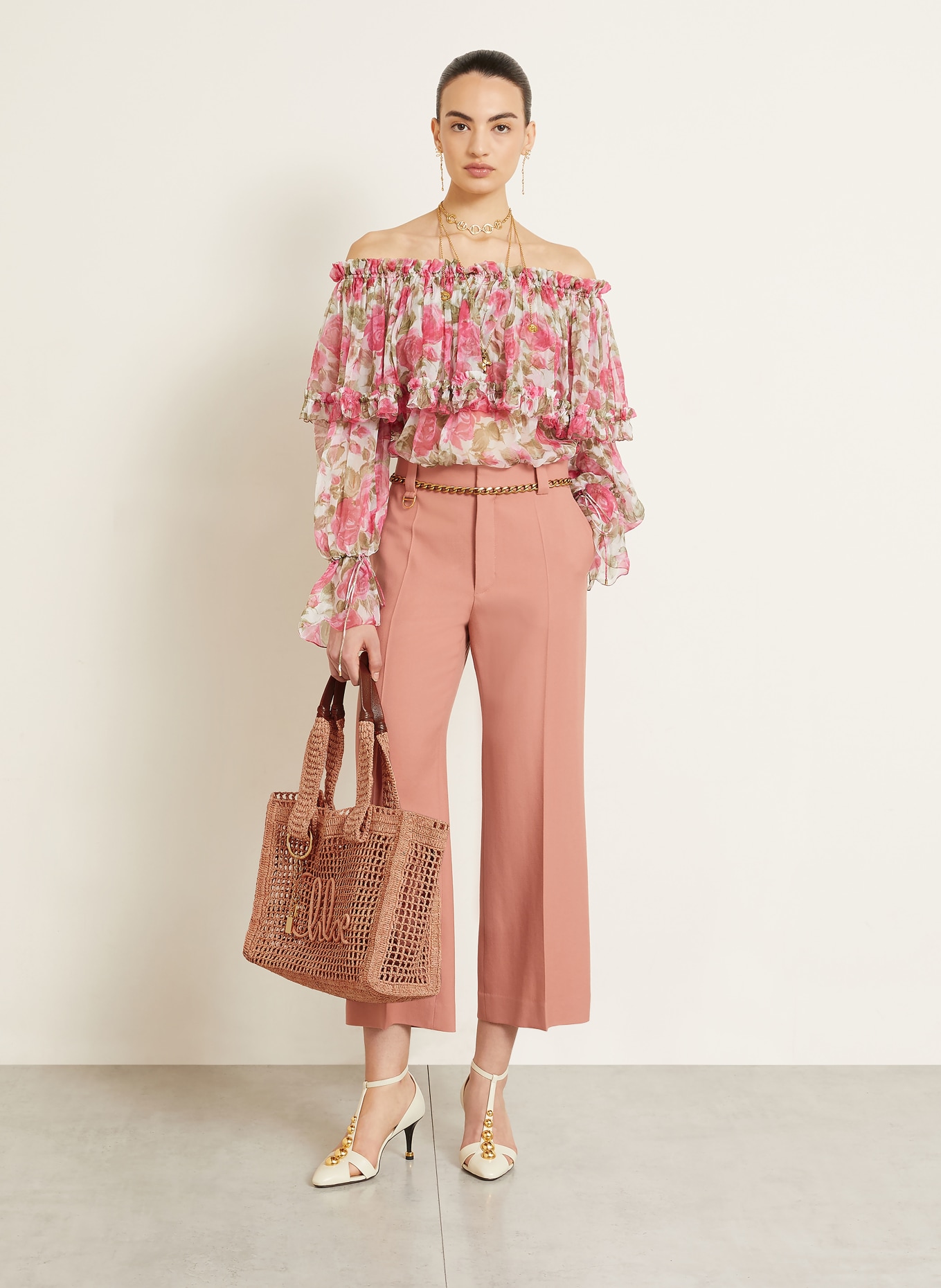 Chloé Sac cabas SUMMER BANANA: Summery Beige