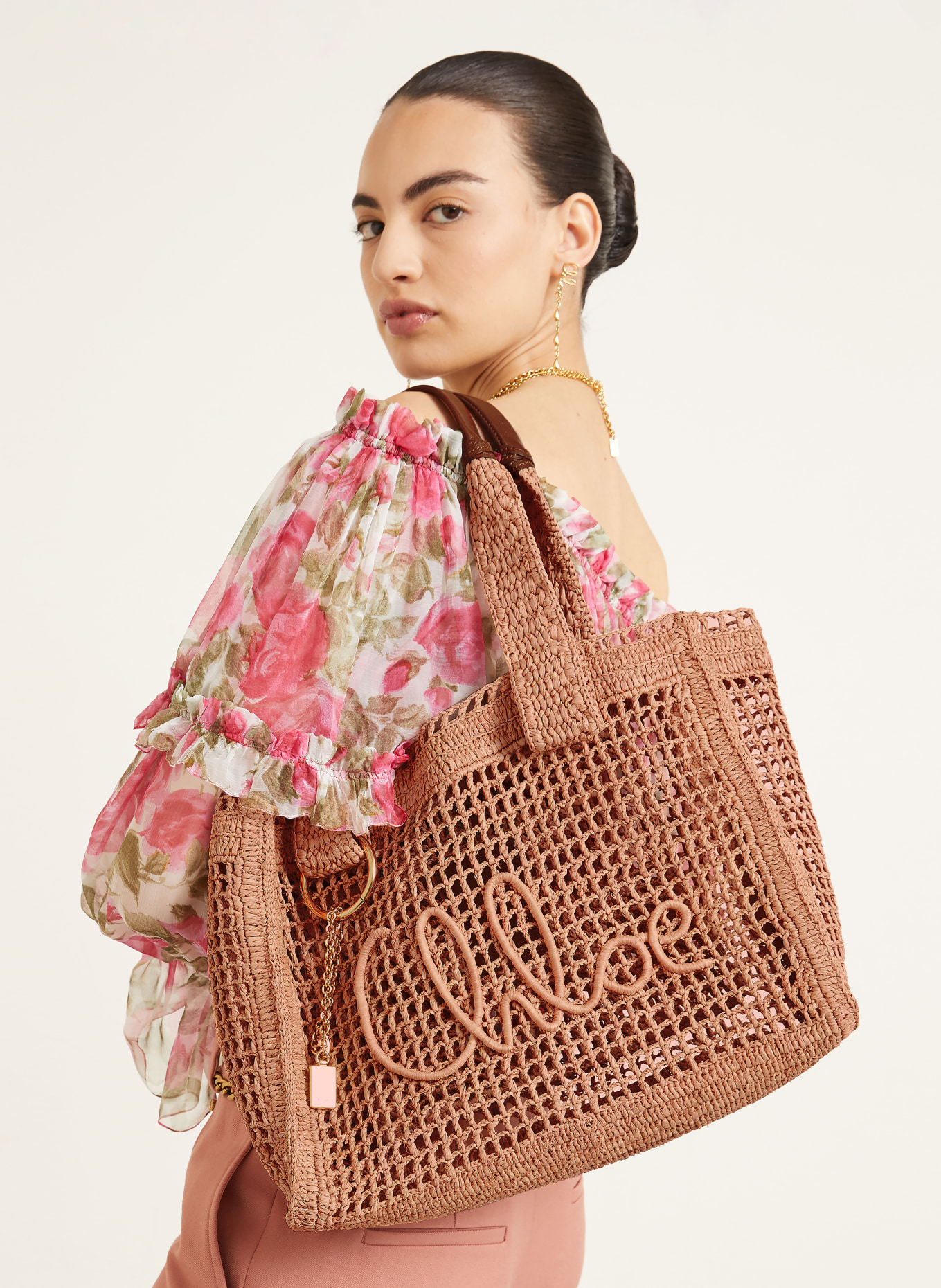 Chloé Sac cabas SUMMER BANANA: Summery Beige