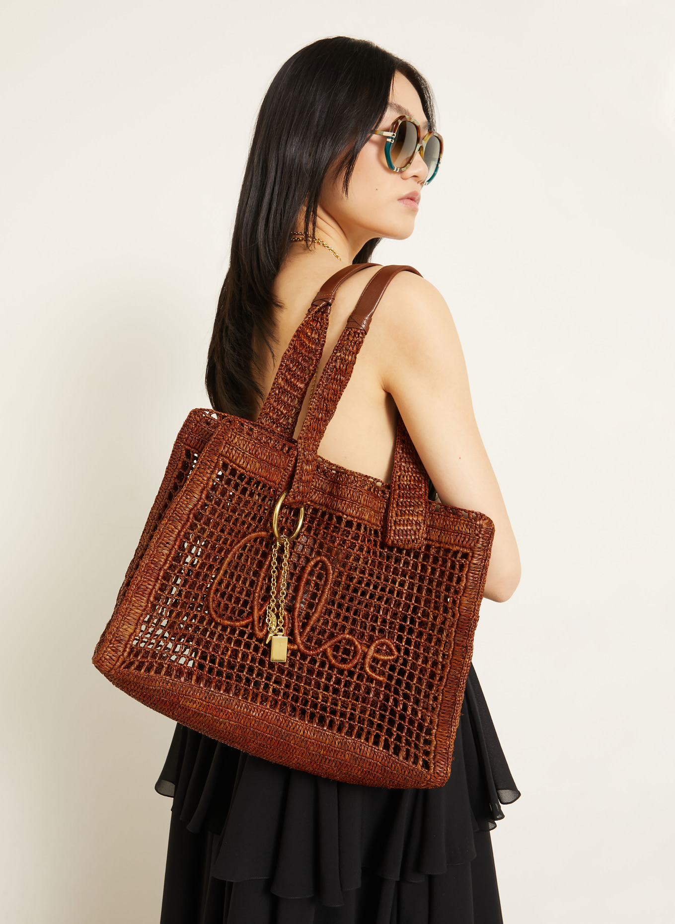 Chloé Sac cabas SUMMER BANANA: CLAY BROWN