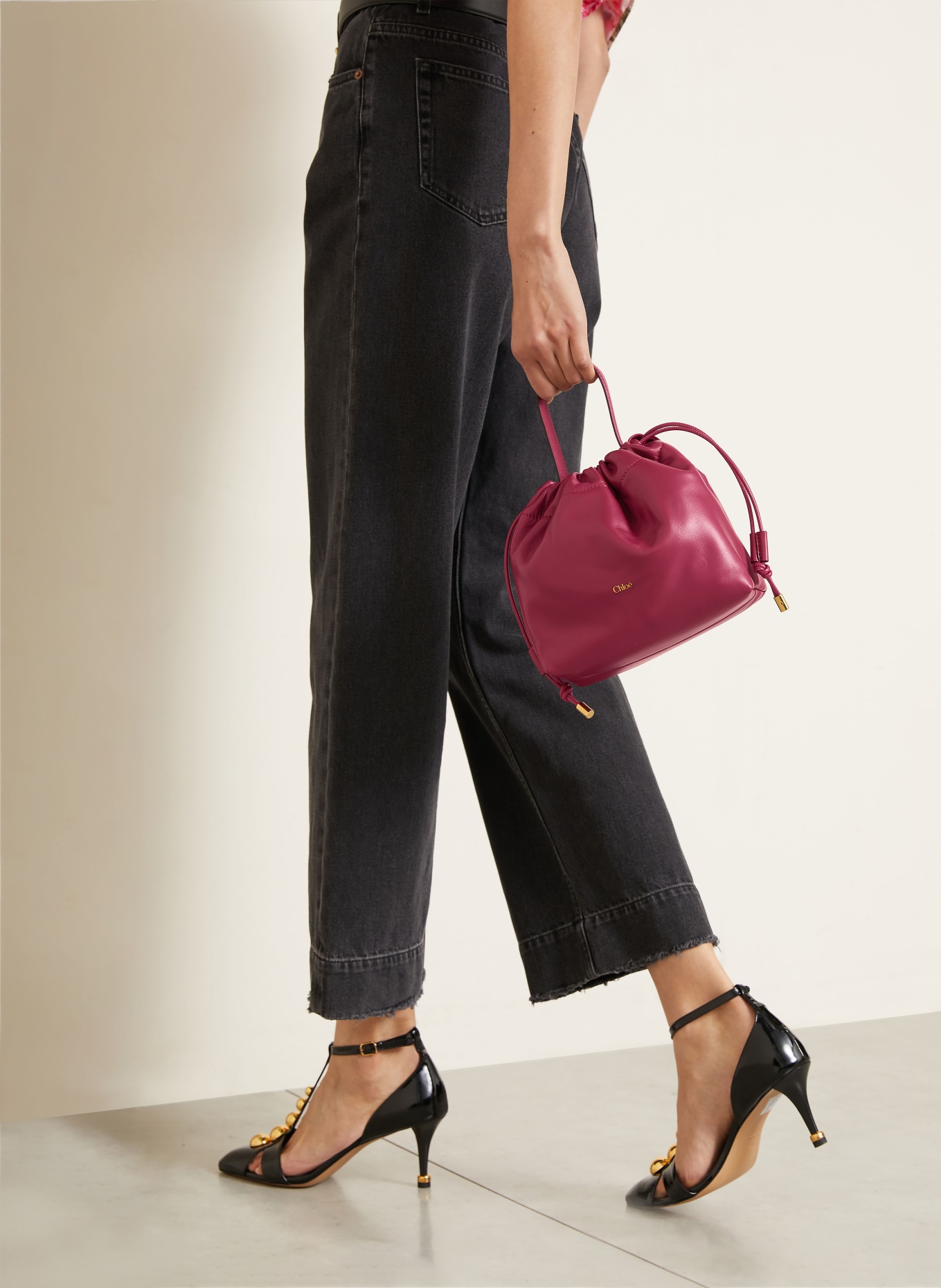 Chloé tas met zakken: BERRY PINK