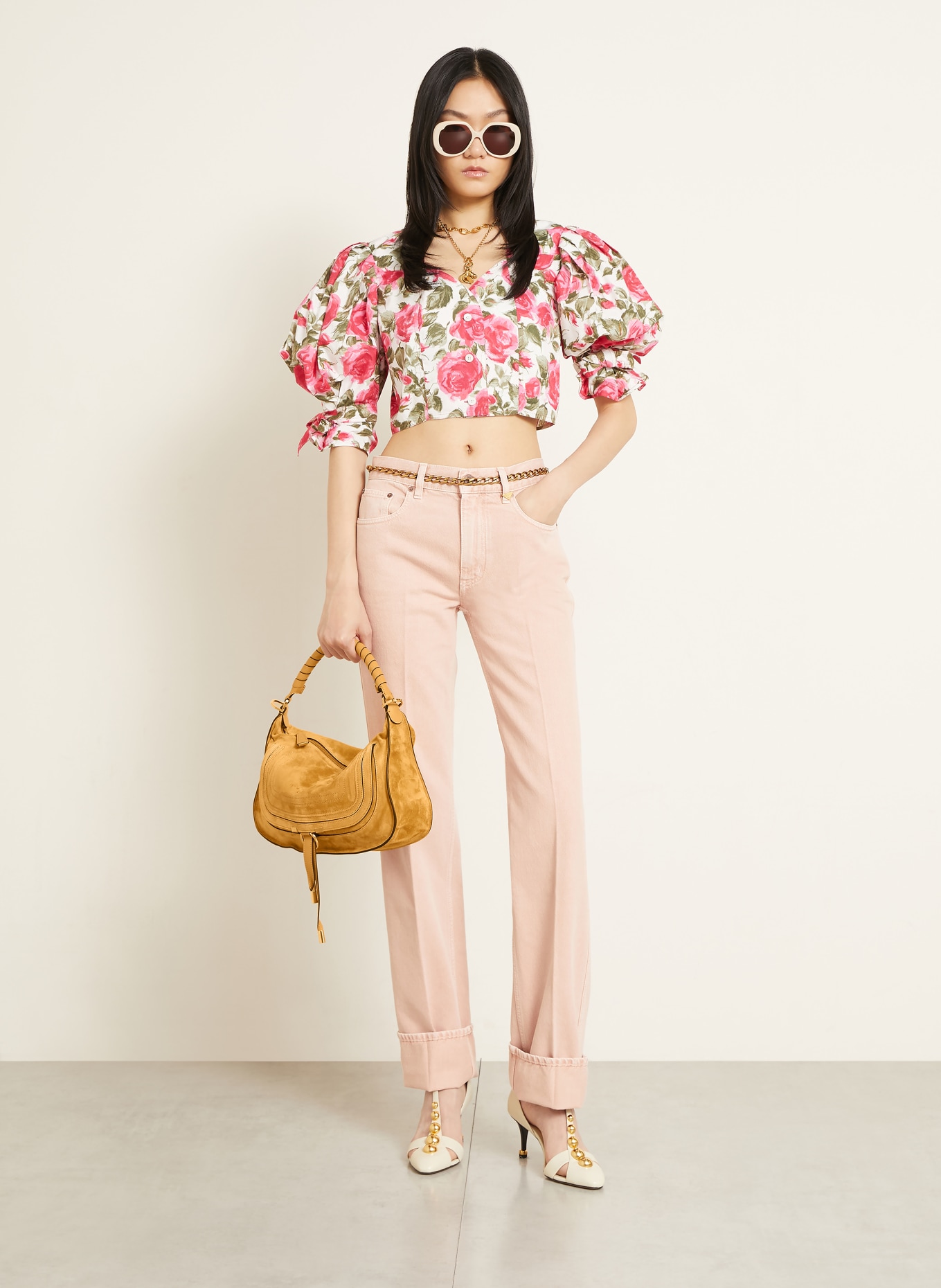 Chloé MARCIE Handbag: Whispering Orange