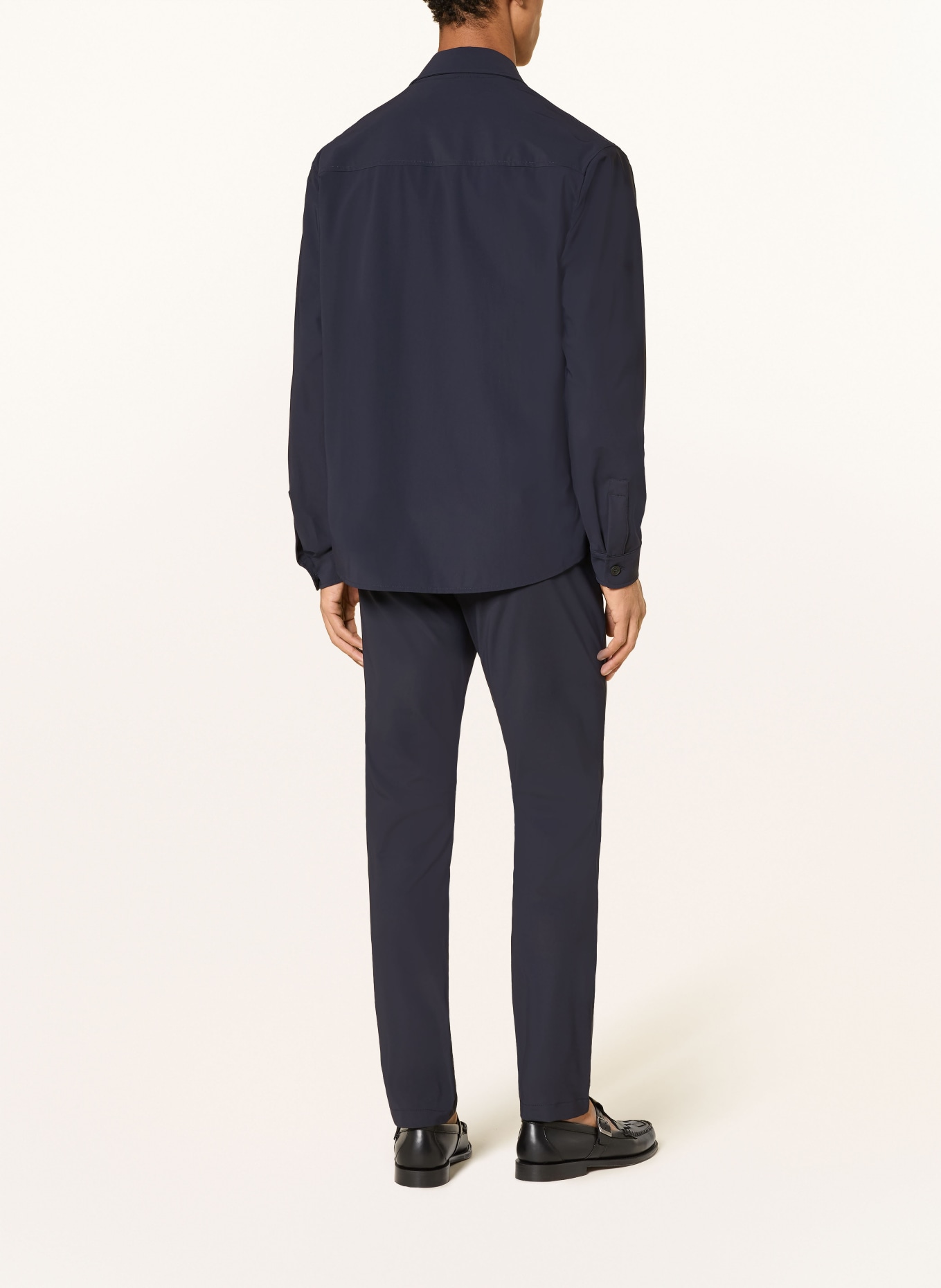 CRUNA Chino SOLFERINO Slim Fit: DONKERBLAUW