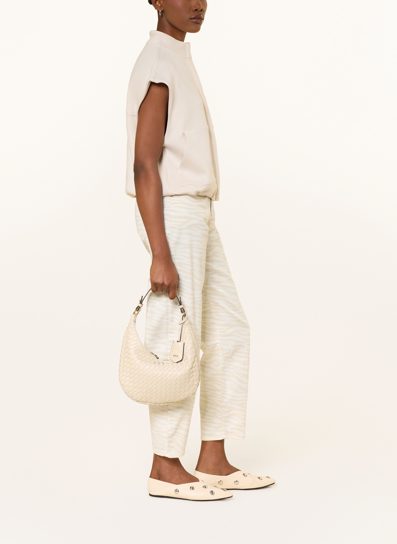 OPUS PANTS Barrel Jeans MARI: 20003 natural glaze