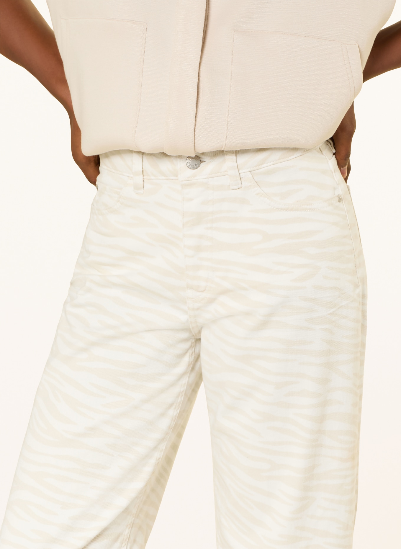 OPUS PANTS Barrel Jeans MARI: 20003 natural glaze