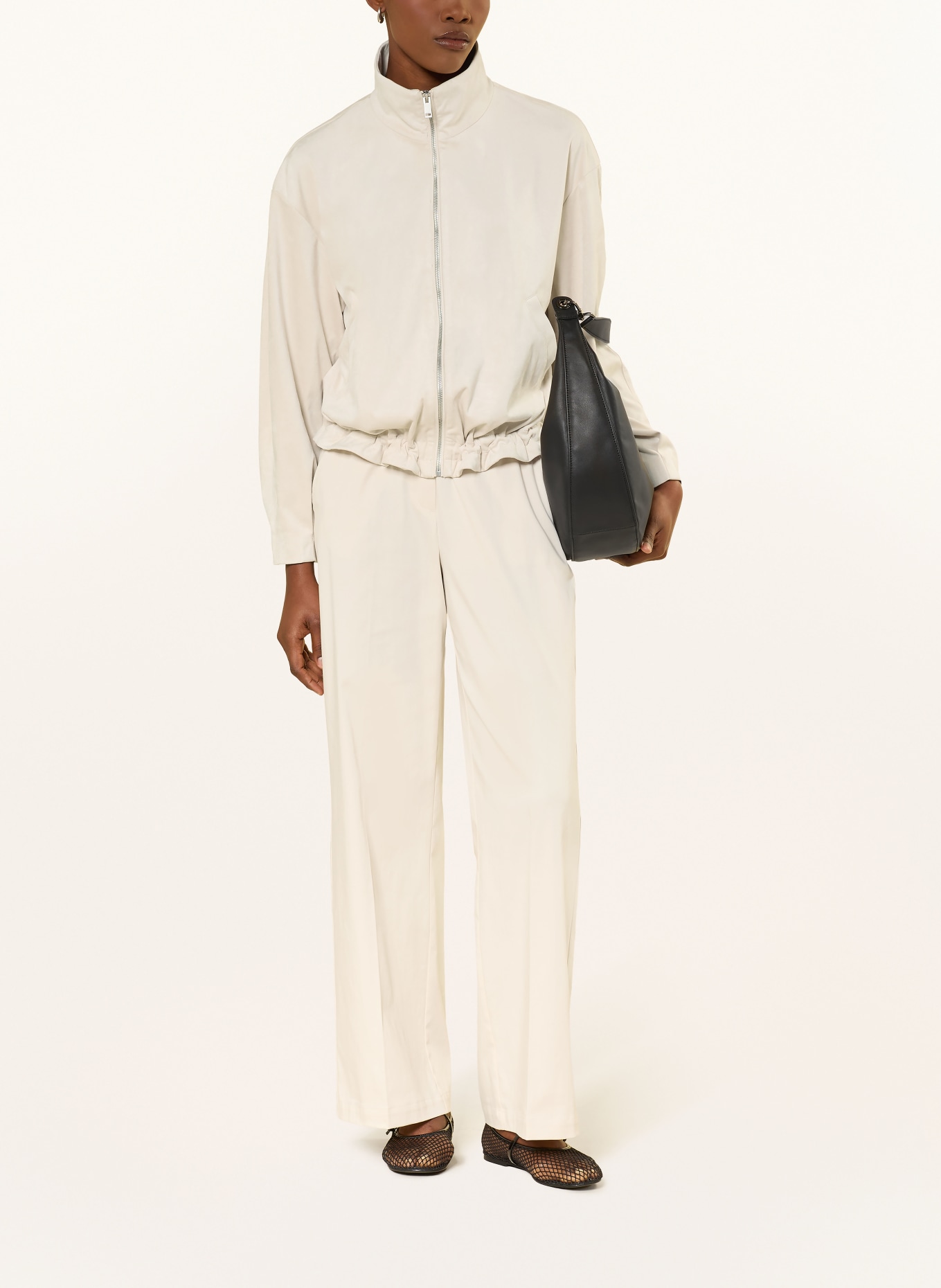 OPUS PANTS Marlenehose MUCIA: HELLBRAUN