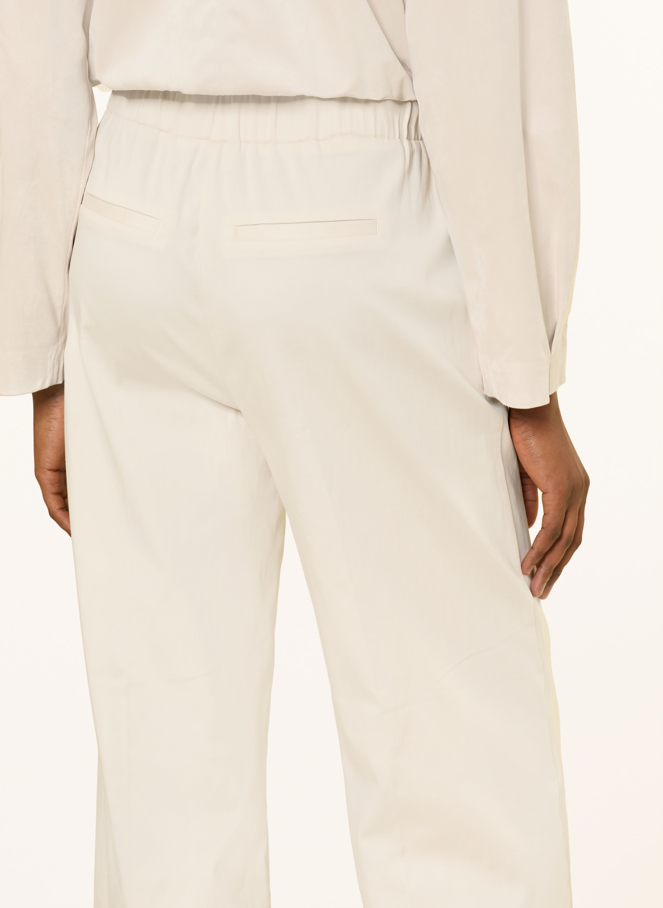 OPUS PANTS Marlenehose MUCIA: HELLBRAUN