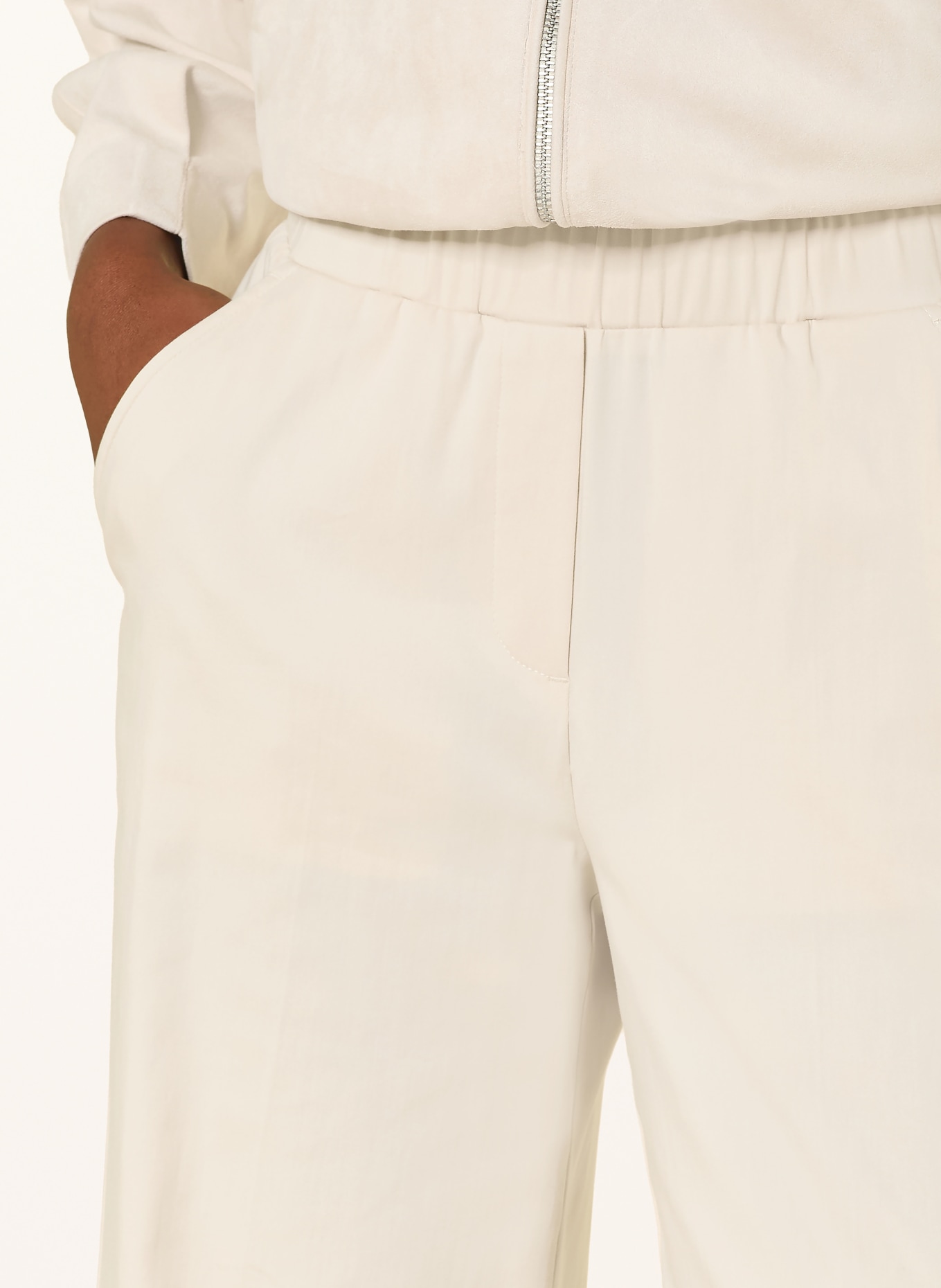 OPUS PANTS Marlenehose MUCIA: HELLBRAUN