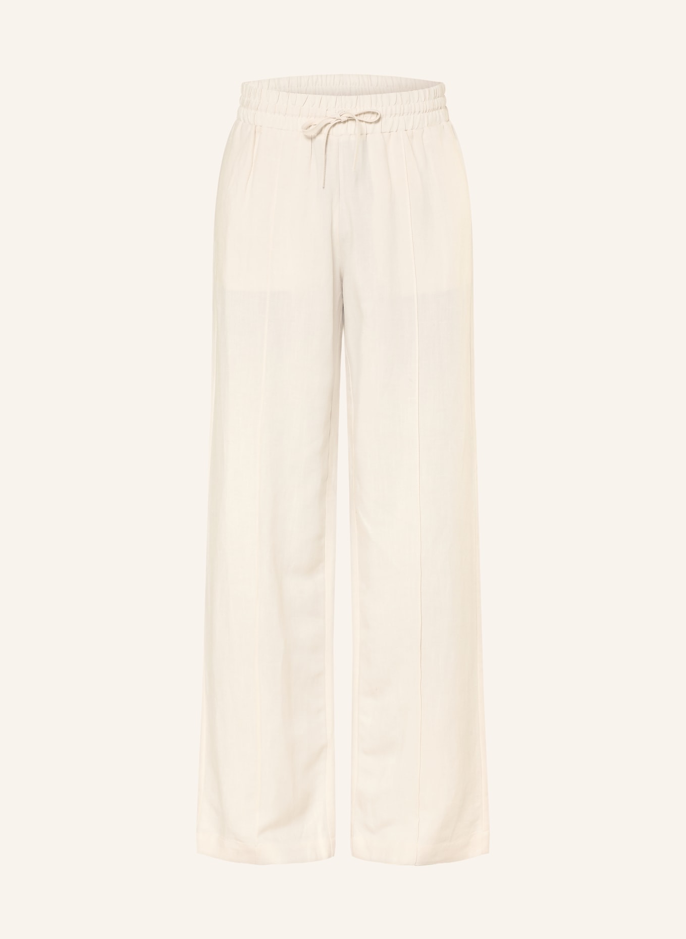 OPUS PANTS Marlenehose MALOTTA: ECRU