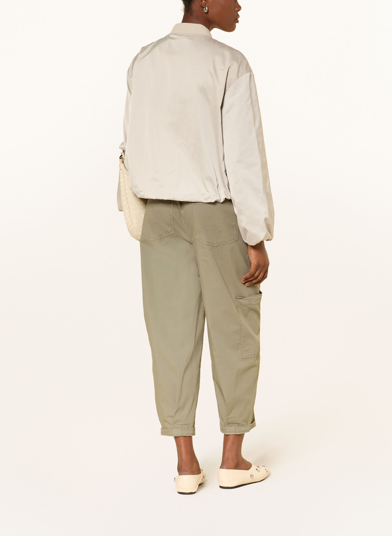 OPUS PANTS Cargo kalhoty MUCIA MYTH: OLIVOVÁ