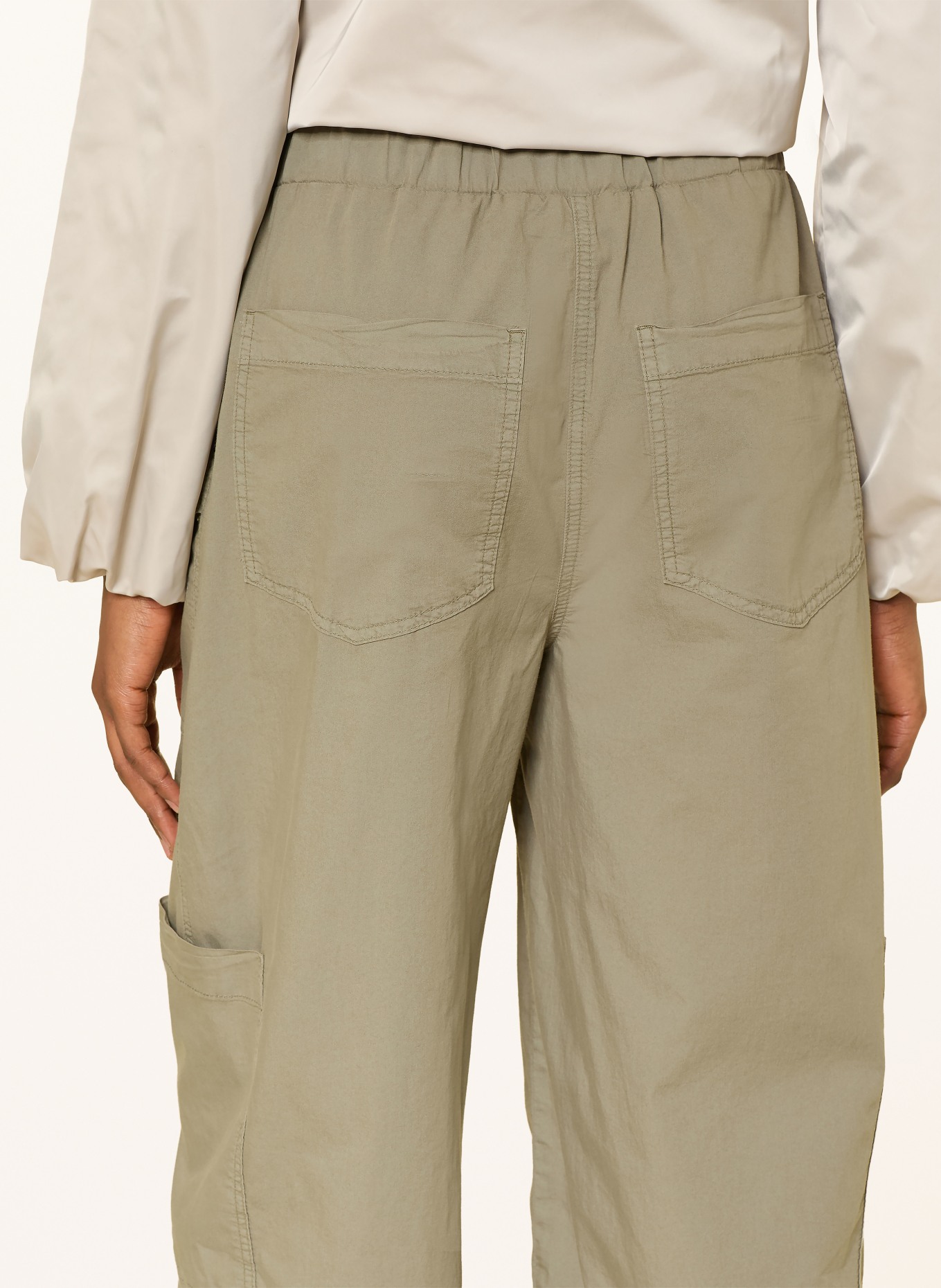 OPUS PANTS Cargo kalhoty MUCIA MYTH: OLIVOVÁ