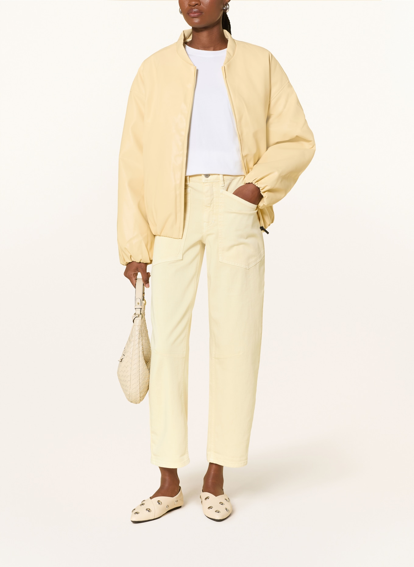 OPUS PANTS Barrel Jeans MELLY BREEZE: 50010 honey butter