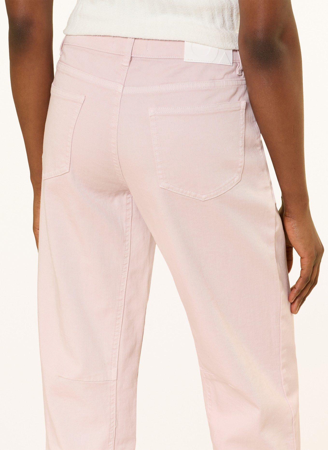 OPUS PANTS MELLY Cropped Jeans: ROSE