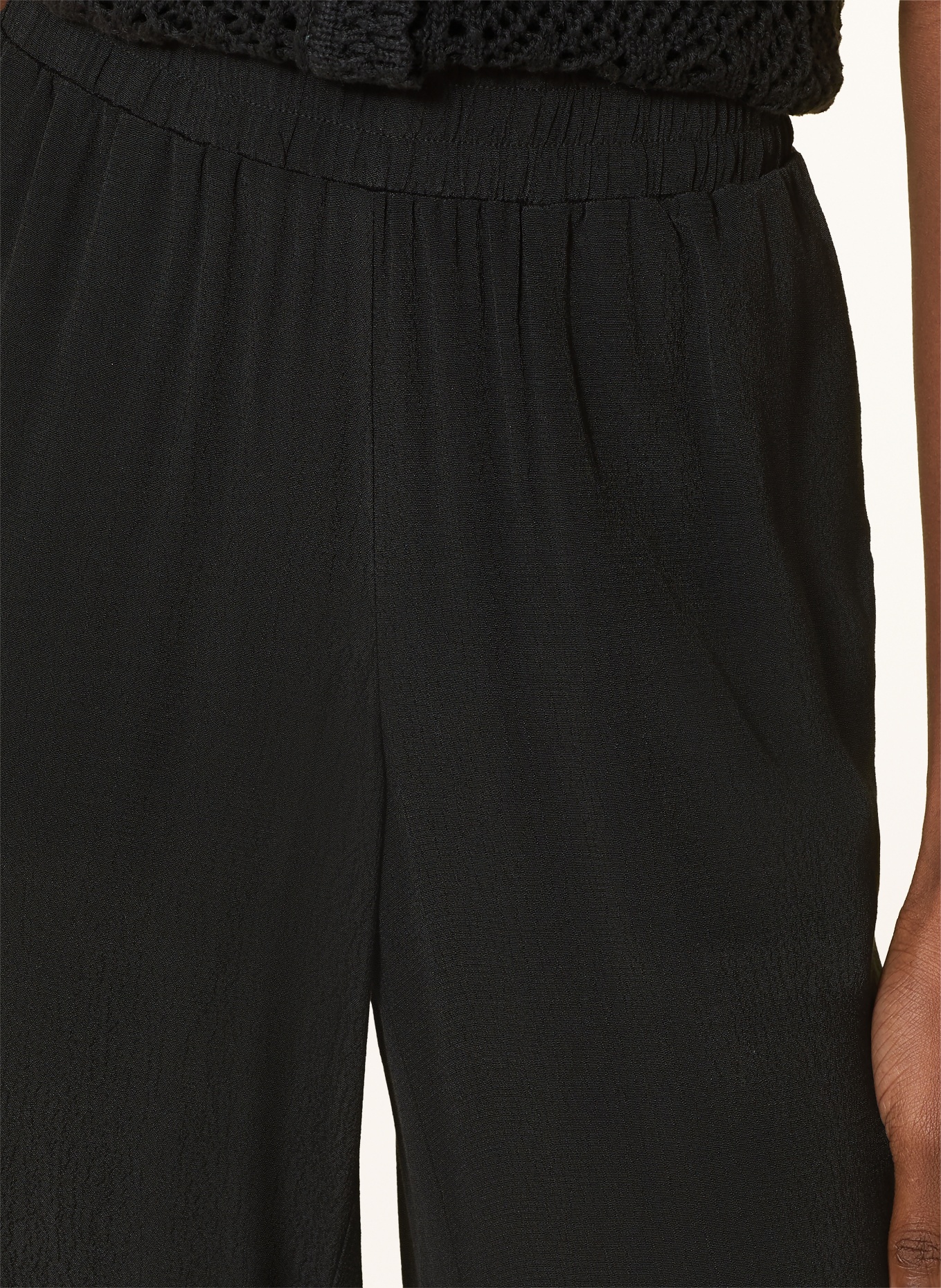 OPUS PANTS Marlenehose MALOTTA: SCHWARZ