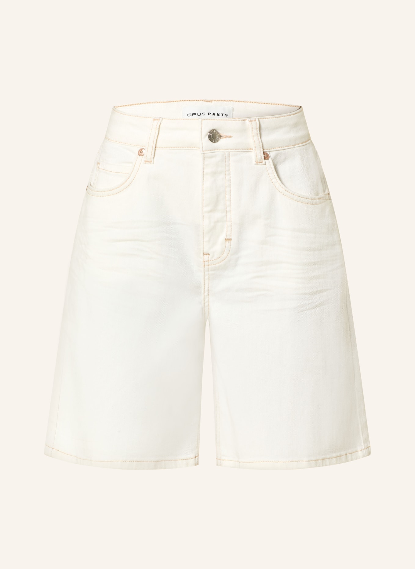OPUS PANTS Jeansshort MARI: 1004 MILK