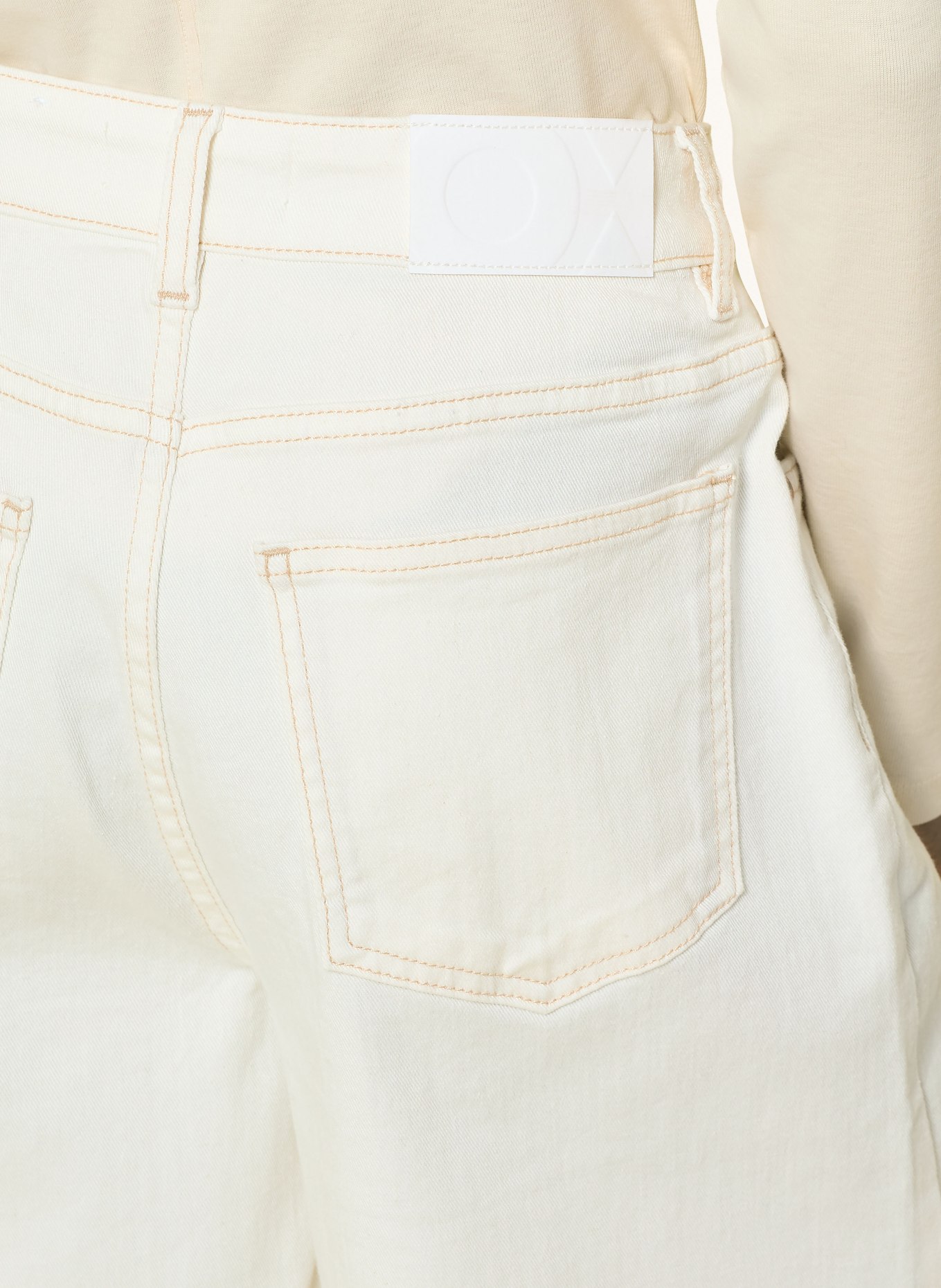 OPUS PANTS Jeansshort MARI: 1004 MILK