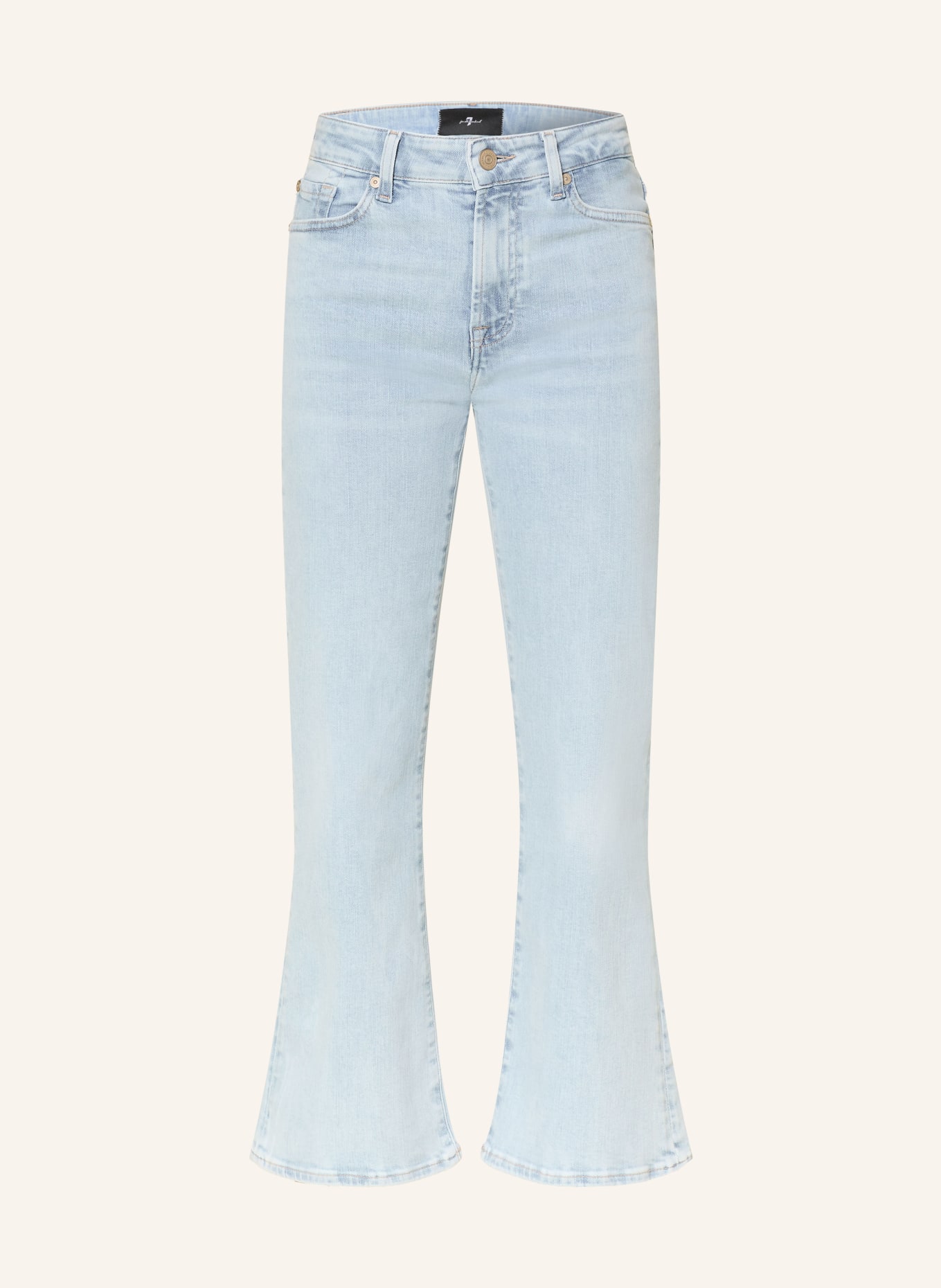 7 for all mankind Cropped Jeans THE LEGGY BOOTCUT CROP: 3O3 MOONFROST