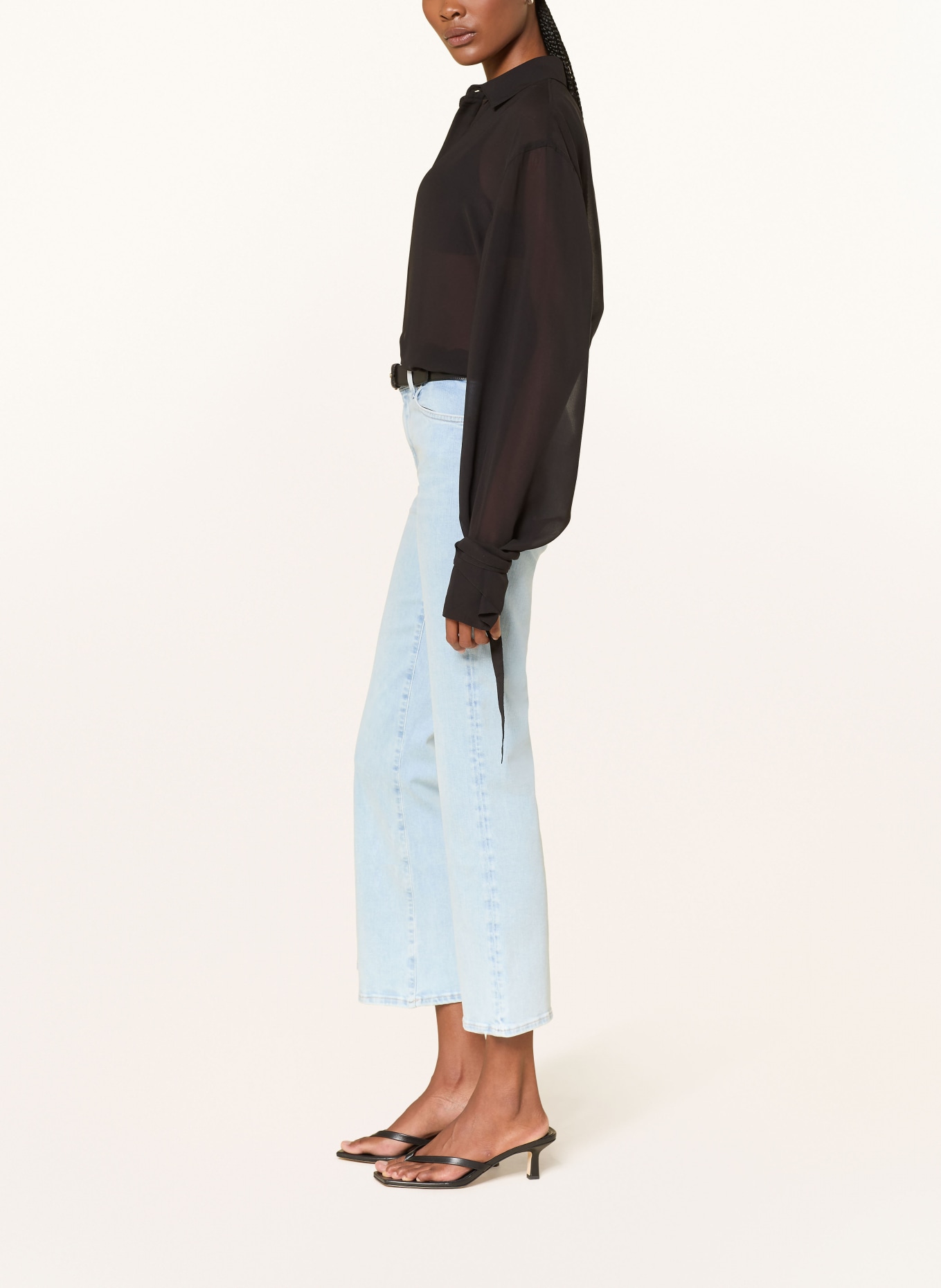 7 for all mankind Cropped Jeans THE LEGGY BOOTCUT CROP: 3O3 MOONFROST