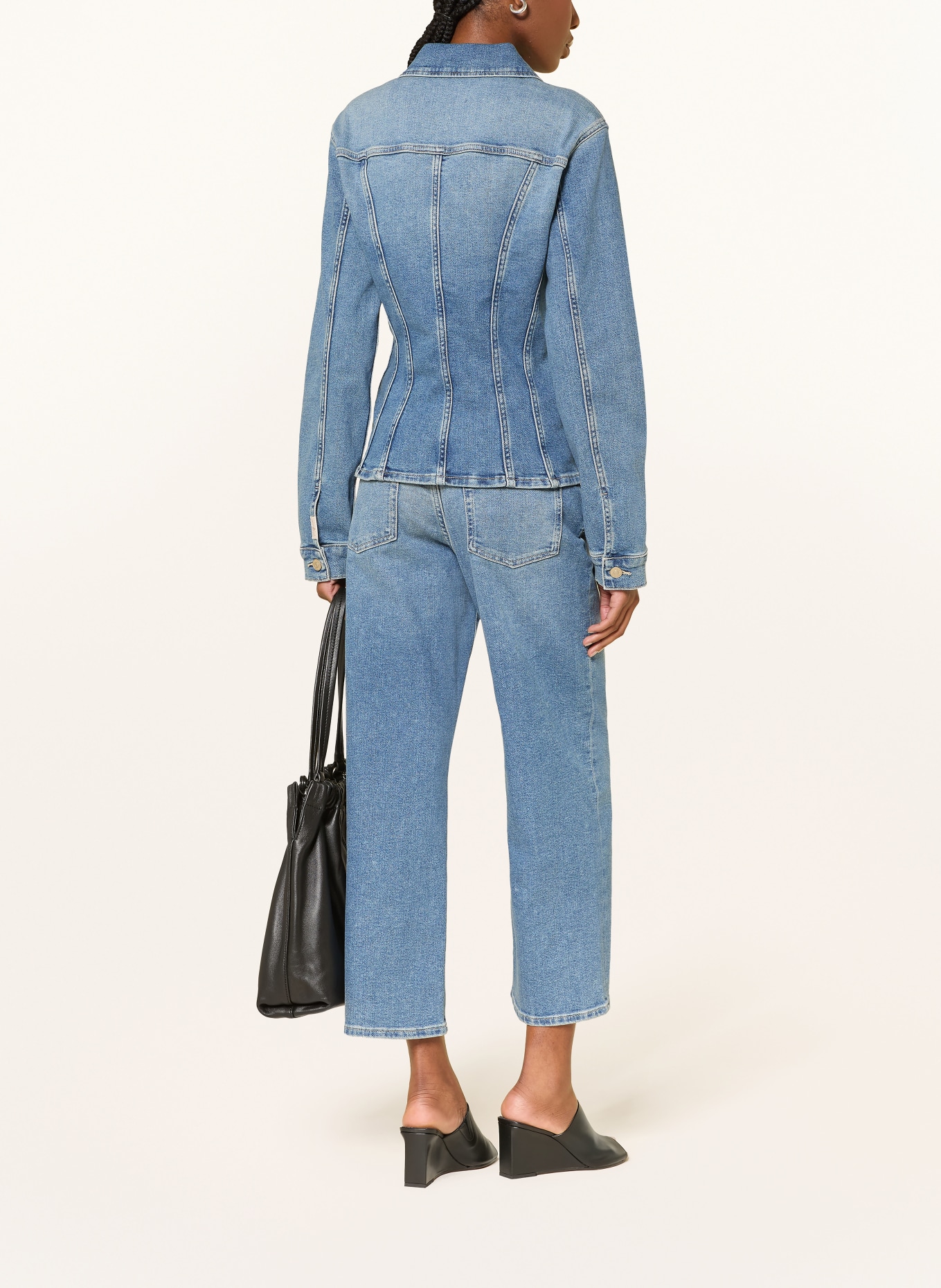 7 for all mankind Straight Jeans STOVEPIPE VINTAGE STRAIGHT ANKLE: 3NQ AQUASHADE