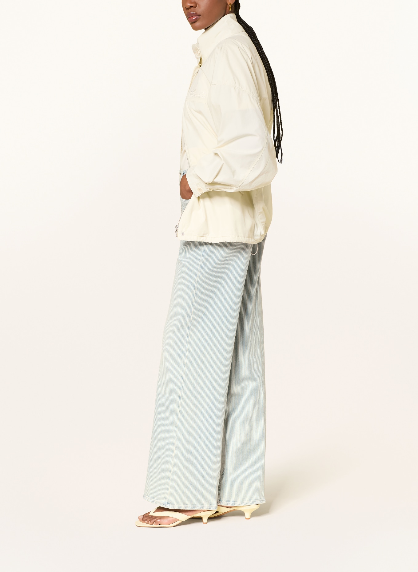 7 for all mankind Jean à jambes larges LOTTA: 3O4 STRIPES