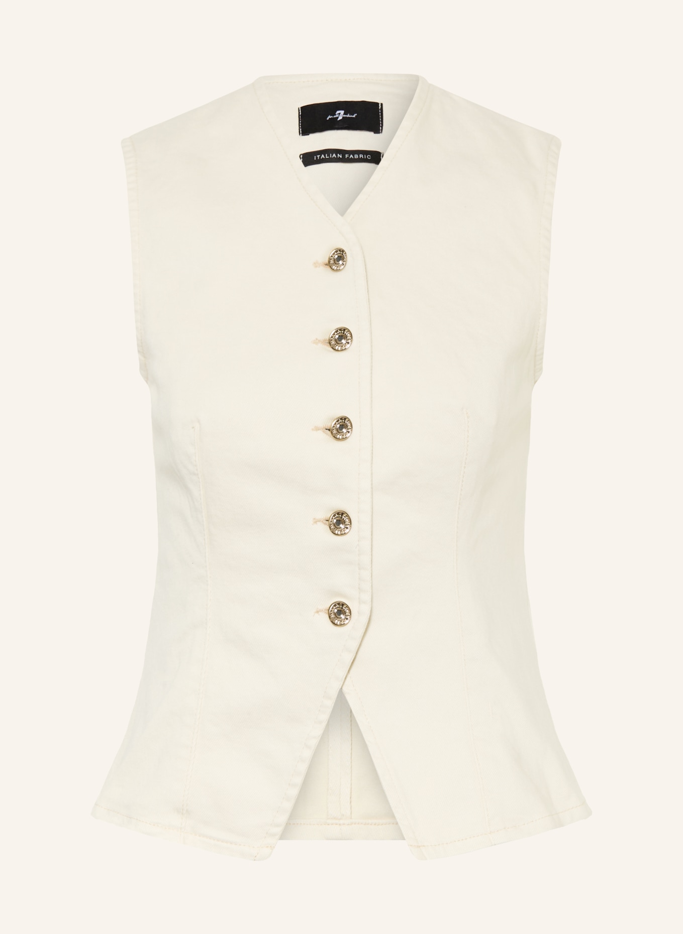 7 for all mankind Sako-vesta: KRÉMOVÁ