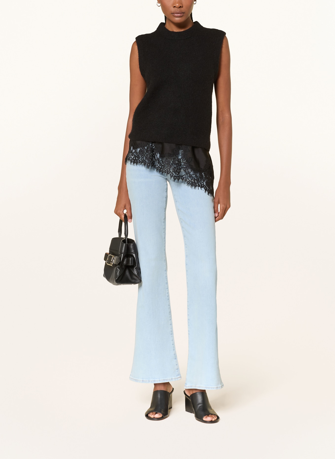 7 for all mankind Džíny s rozšiřujícími se nohavicemi THE LEGGY BOOTCUT: 3O3 MOONFROST