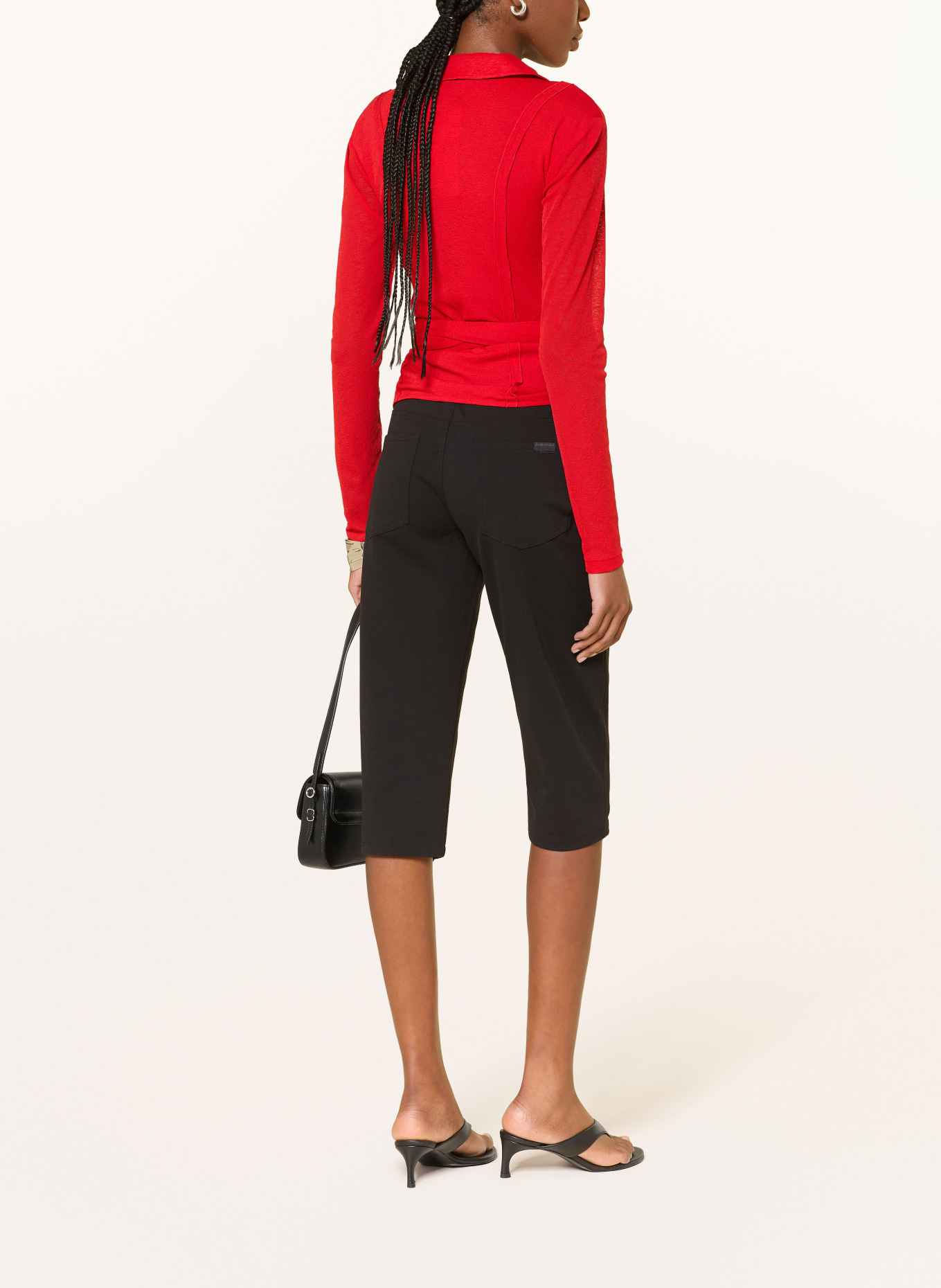 7 for all mankind 3/4-Hose: SCHWARZ