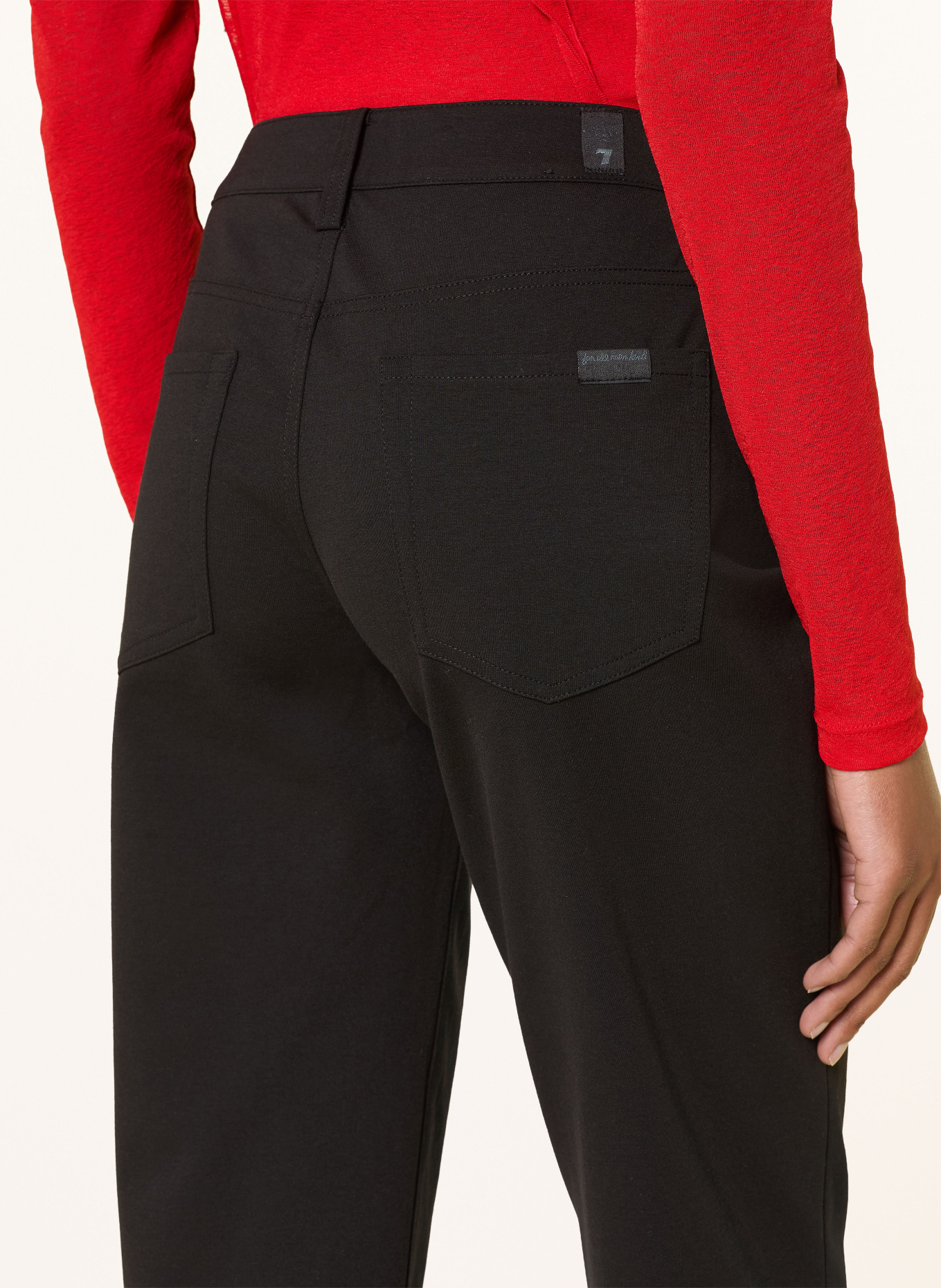 7 for all mankind 3/4-Hose: SCHWARZ