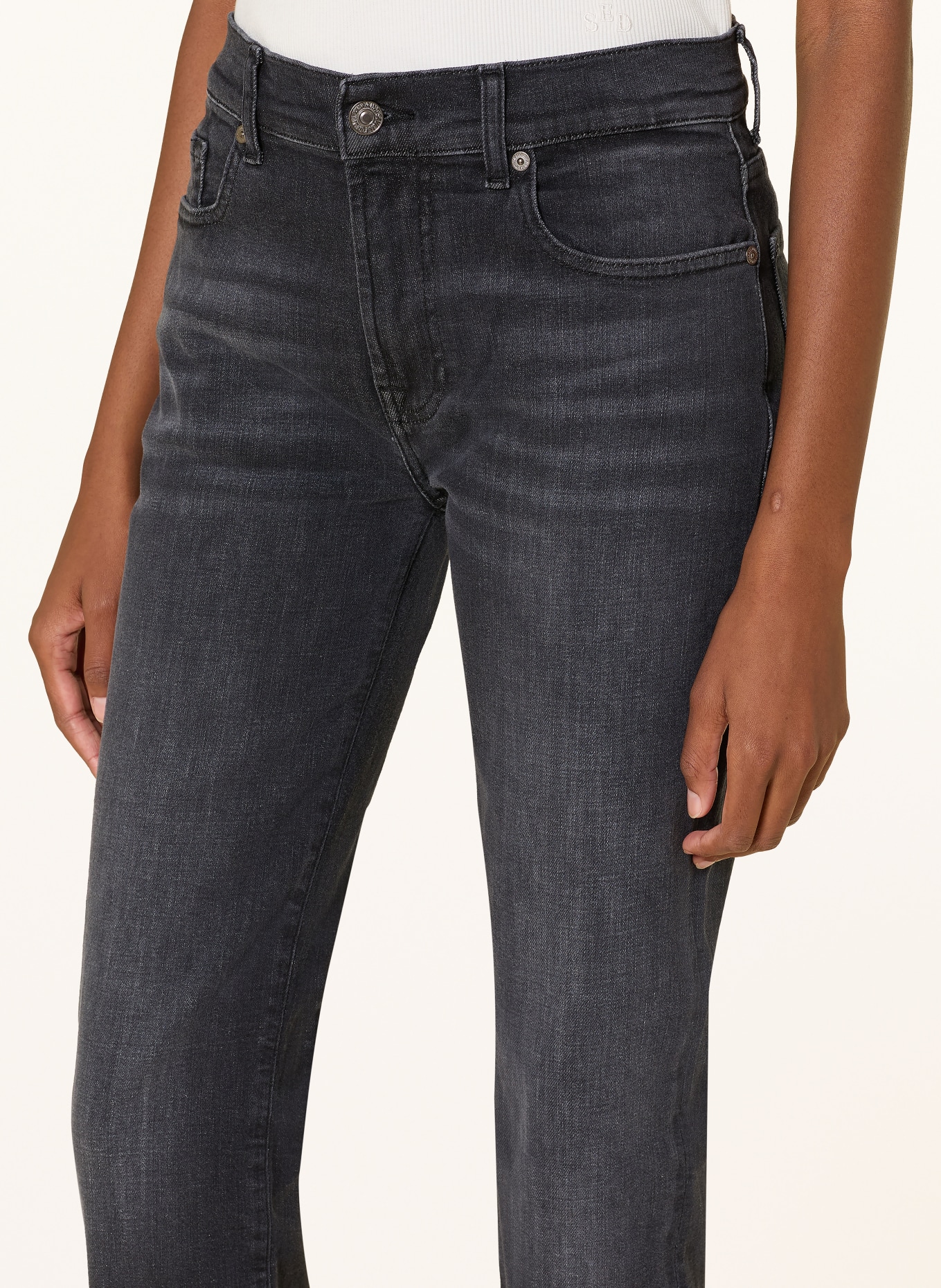 7 for all mankind Skinny Jeans RELAXED SKINNY: 3NZ CARBON STORM