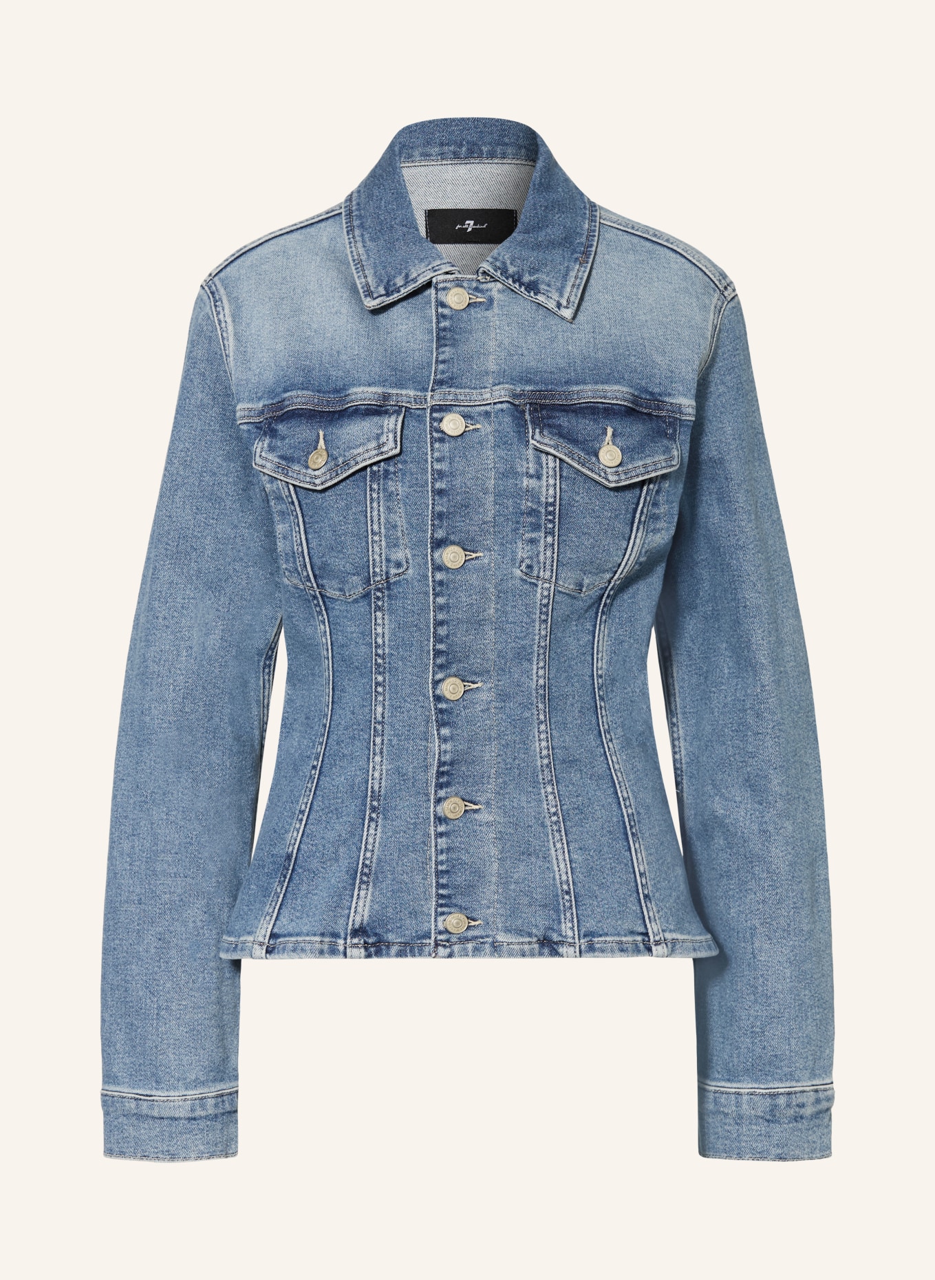 7 for all mankind Jeansjacke: 3NQ AQUASHADE
