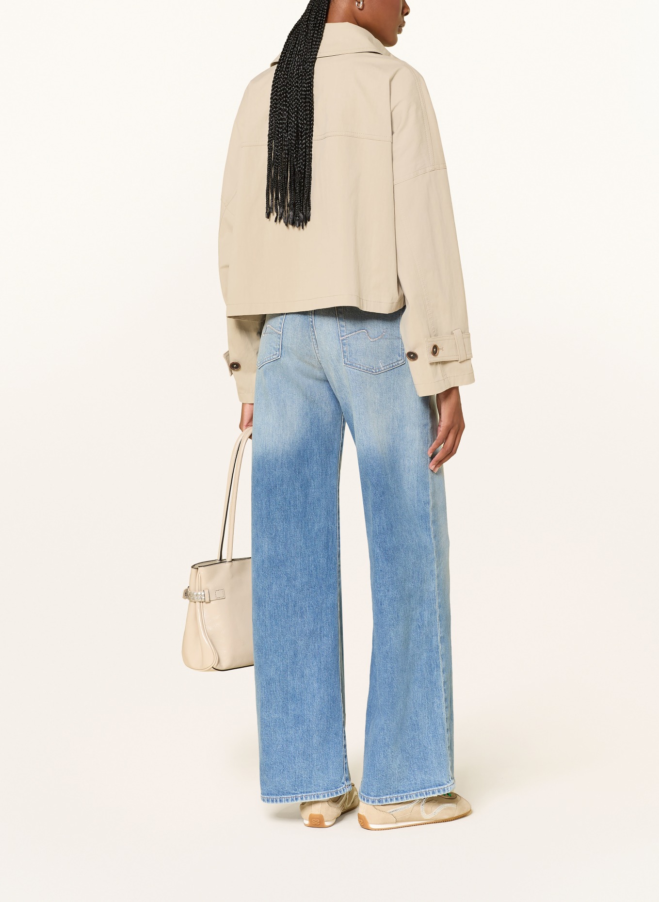 7 for all mankind Džíny s širokými nohavicemi LOTTA: 3BY BLUE HAZE