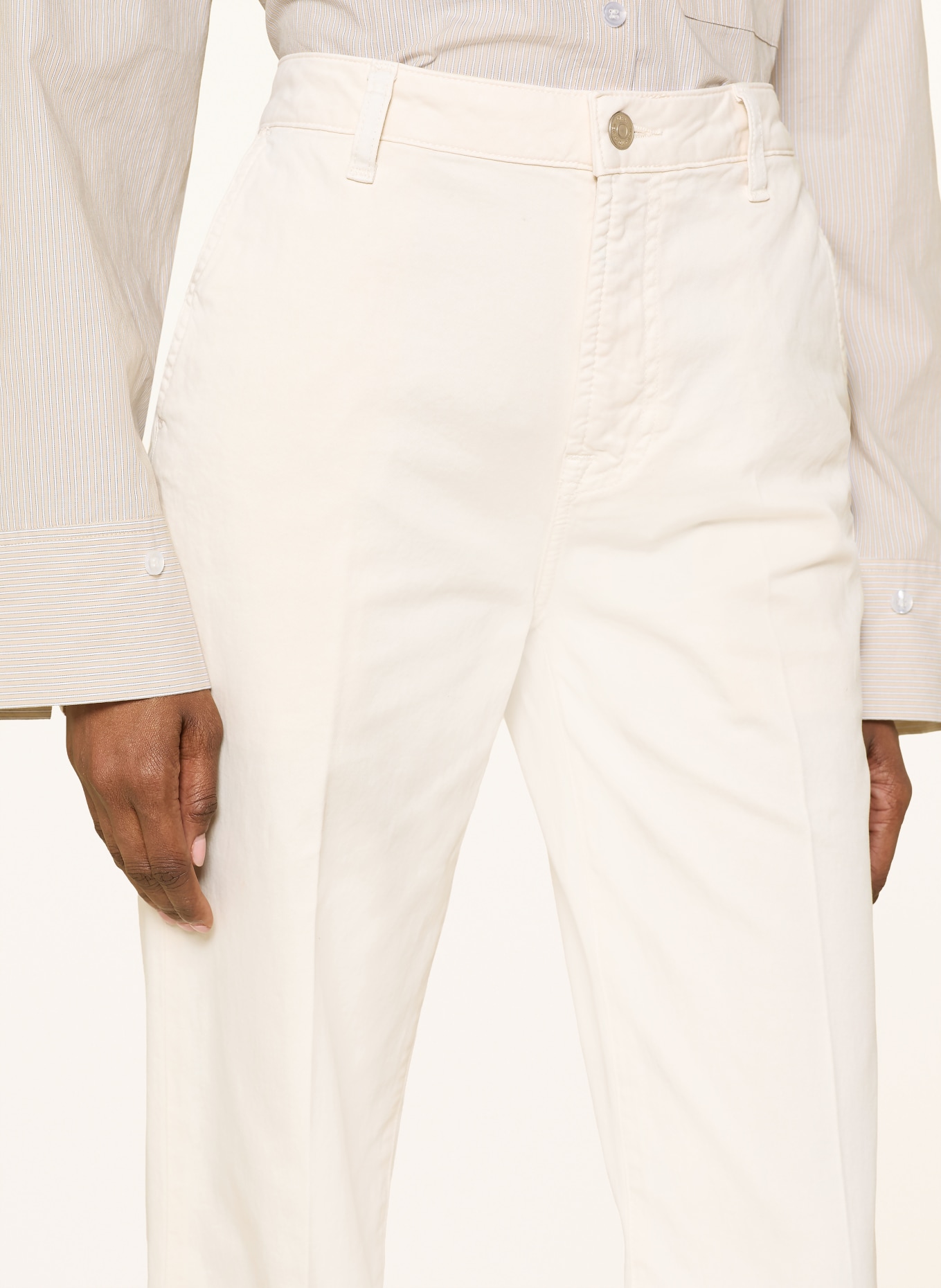 7 for all mankind Bootcut-jeans MODERN DOJO: 3O7 COMFORT TWILL ECRU