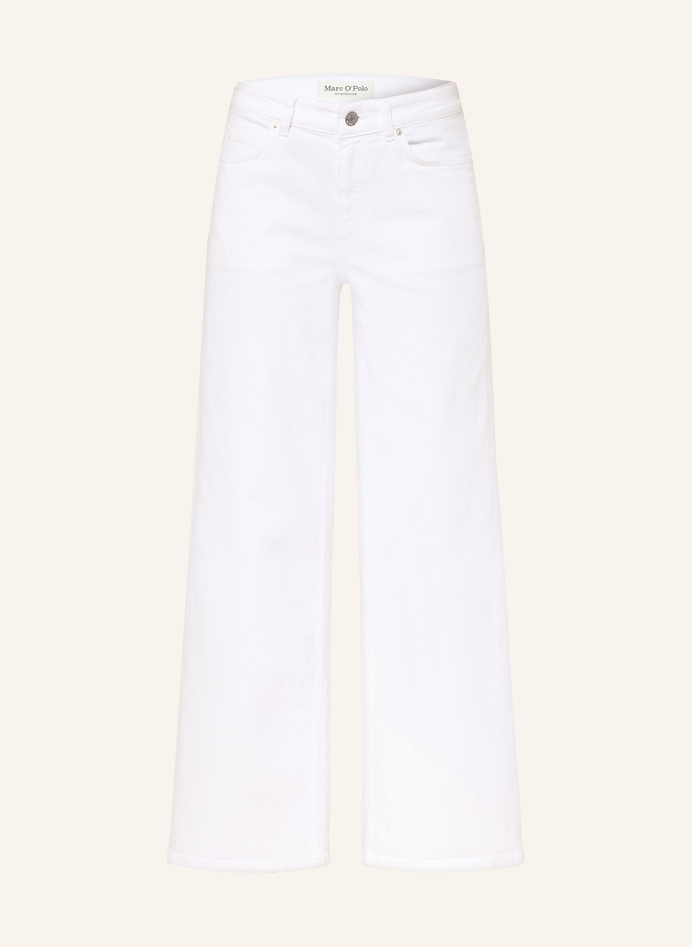 Marc O'Polo Wide-Leg Jeans ASTRID: 0163 White