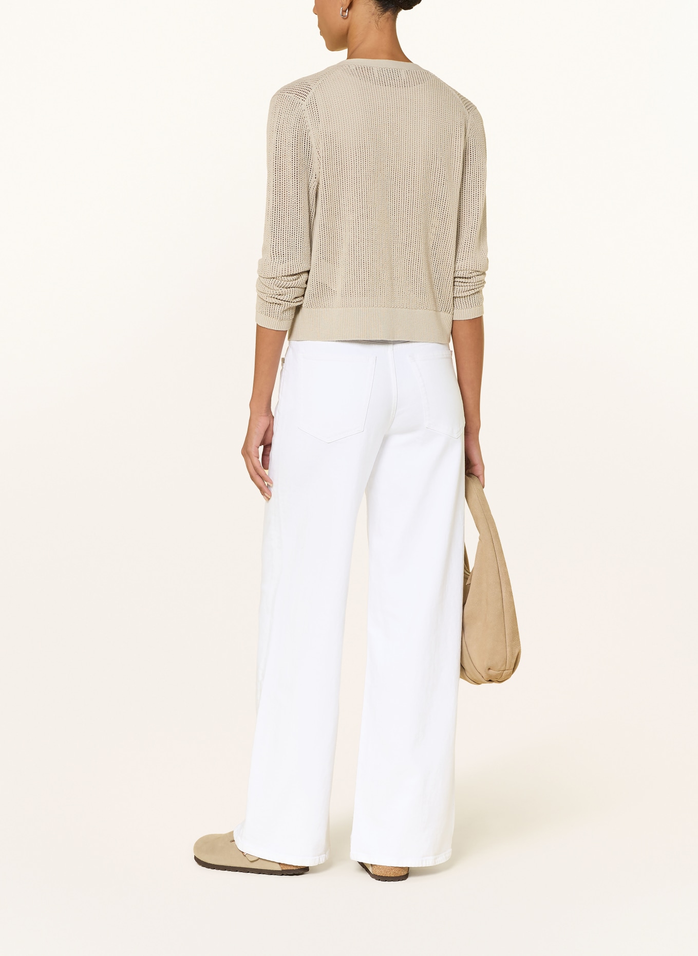 Marc O'Polo Wide-Leg Jeans ASTRID: 0163 White