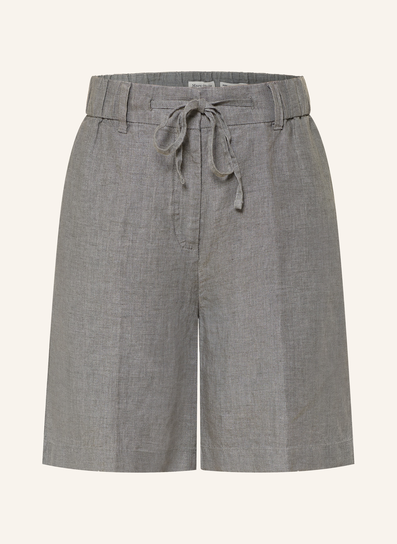 Marc O'Polo Linen shorts: GRAY