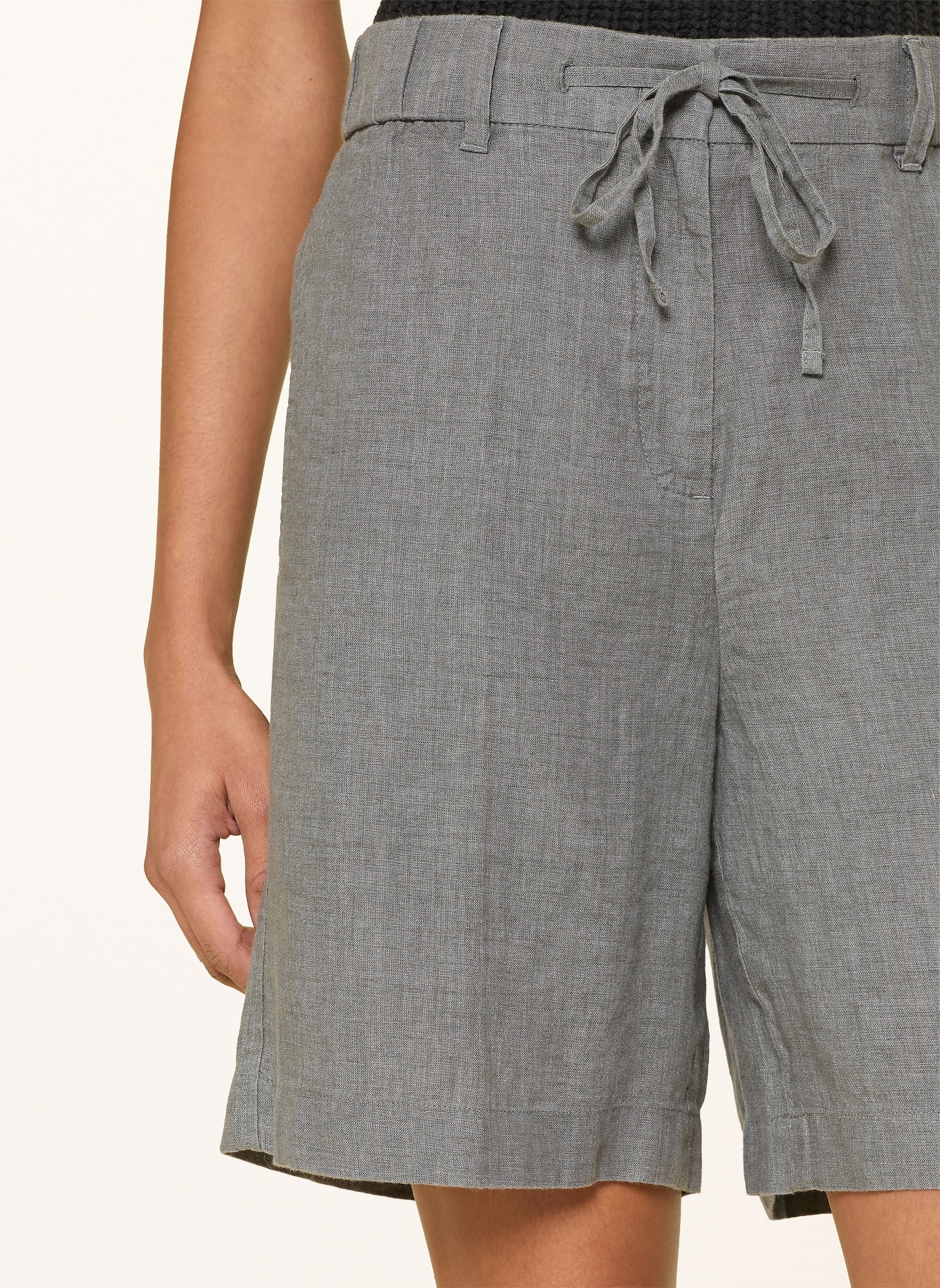 Marc O'Polo Linen shorts: GRAY