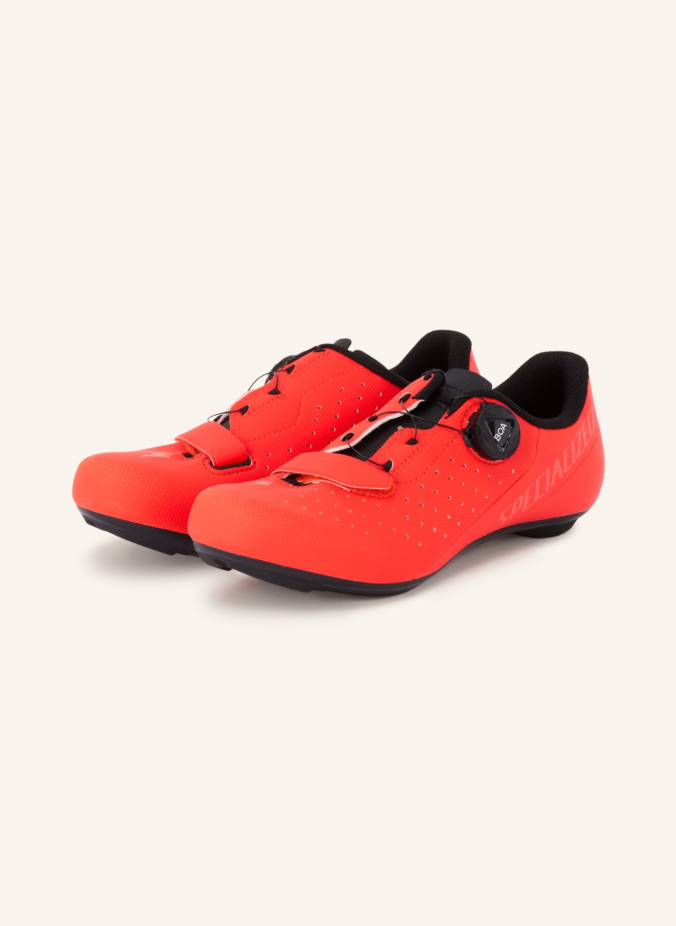 SPECIALIZED Rennradschuhe TORCH 1.0: NEONROT / SCHWARZ