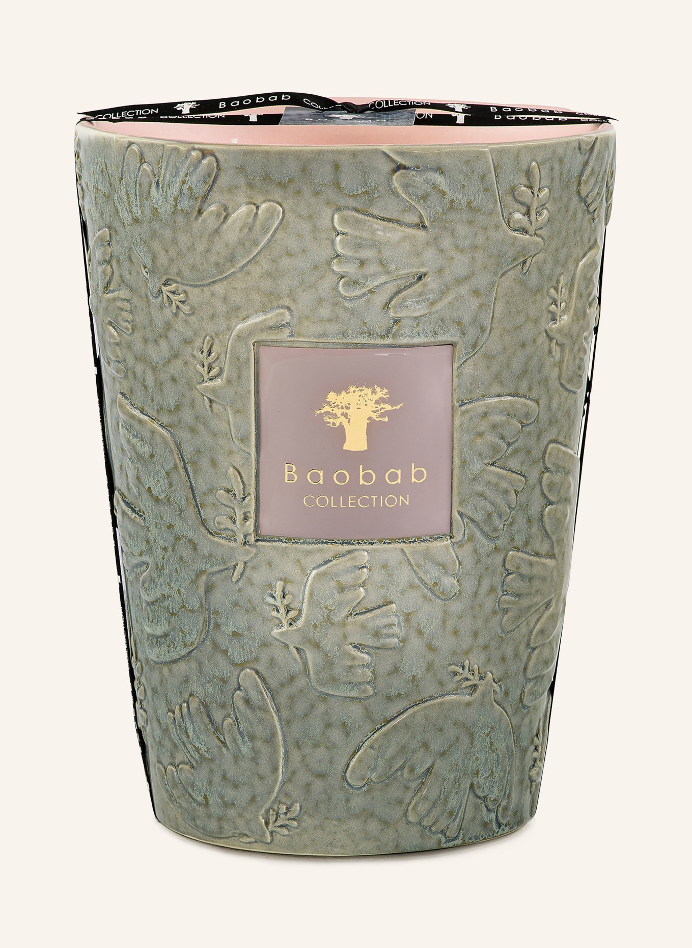 Baobab COLLECTION Duftkerze PAZ COLOMBE: GRAU